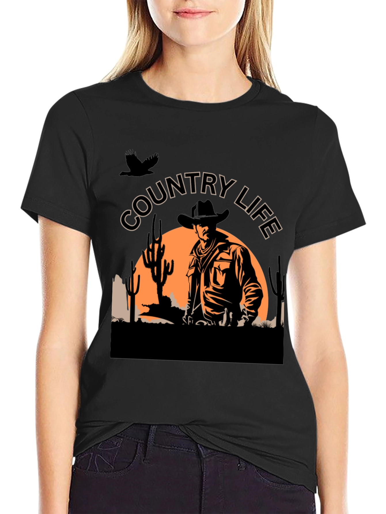 Country Life Cowboy T-Shirt