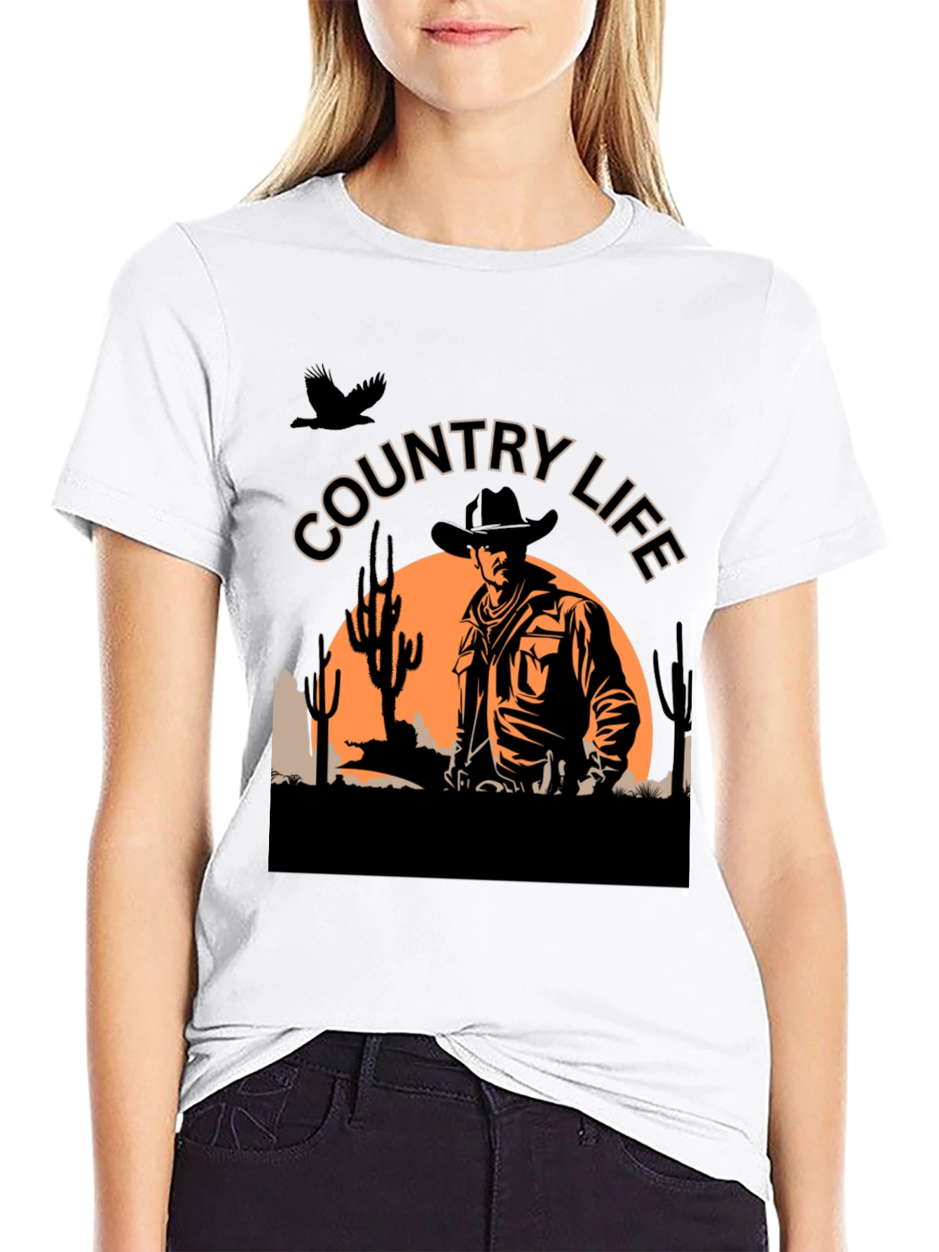 Country Life Cowboy T-Shirt