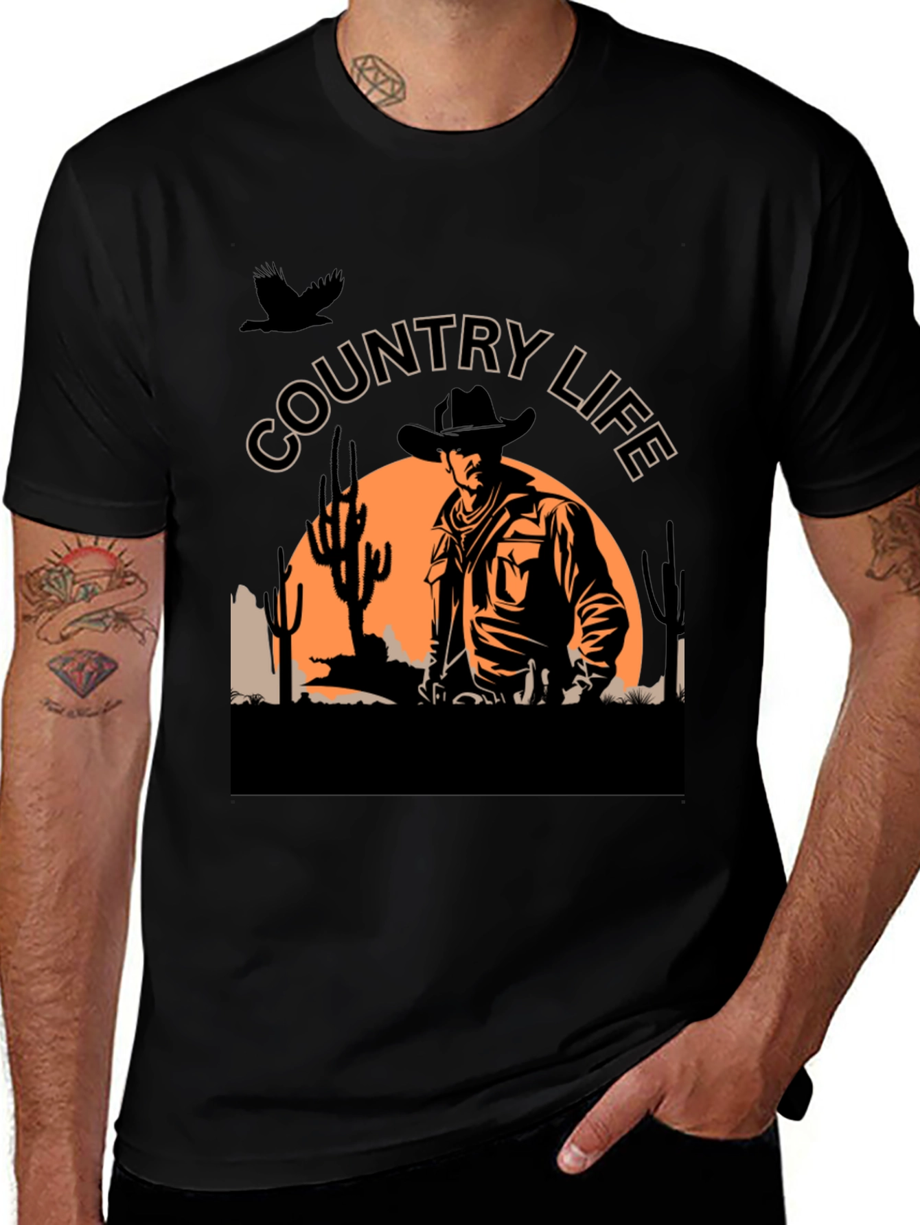 Country Life Cowboy T-Shirt