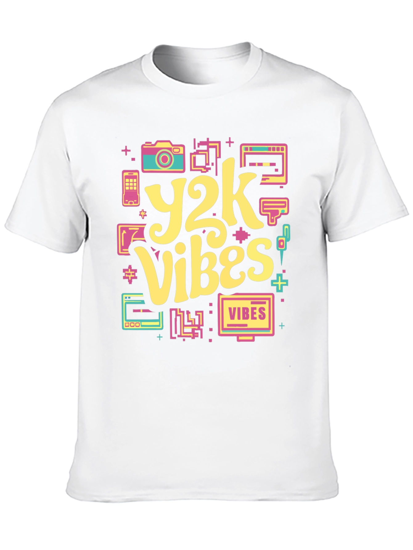 Y2K Vibes Graphic T-Shirt - Retro Style
