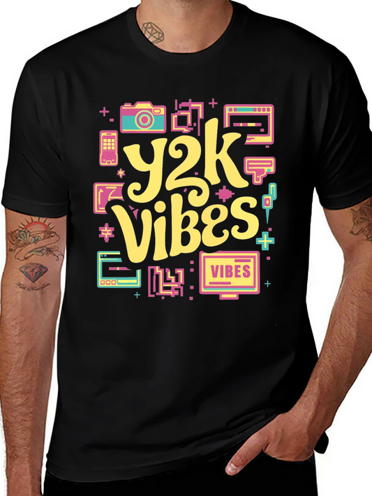 Y2K Vibes Graphic T-Shirt - Retro Style