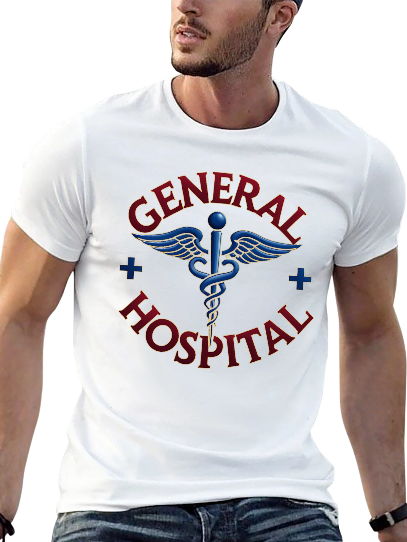 General Hospital T-Shirt - Black Tee