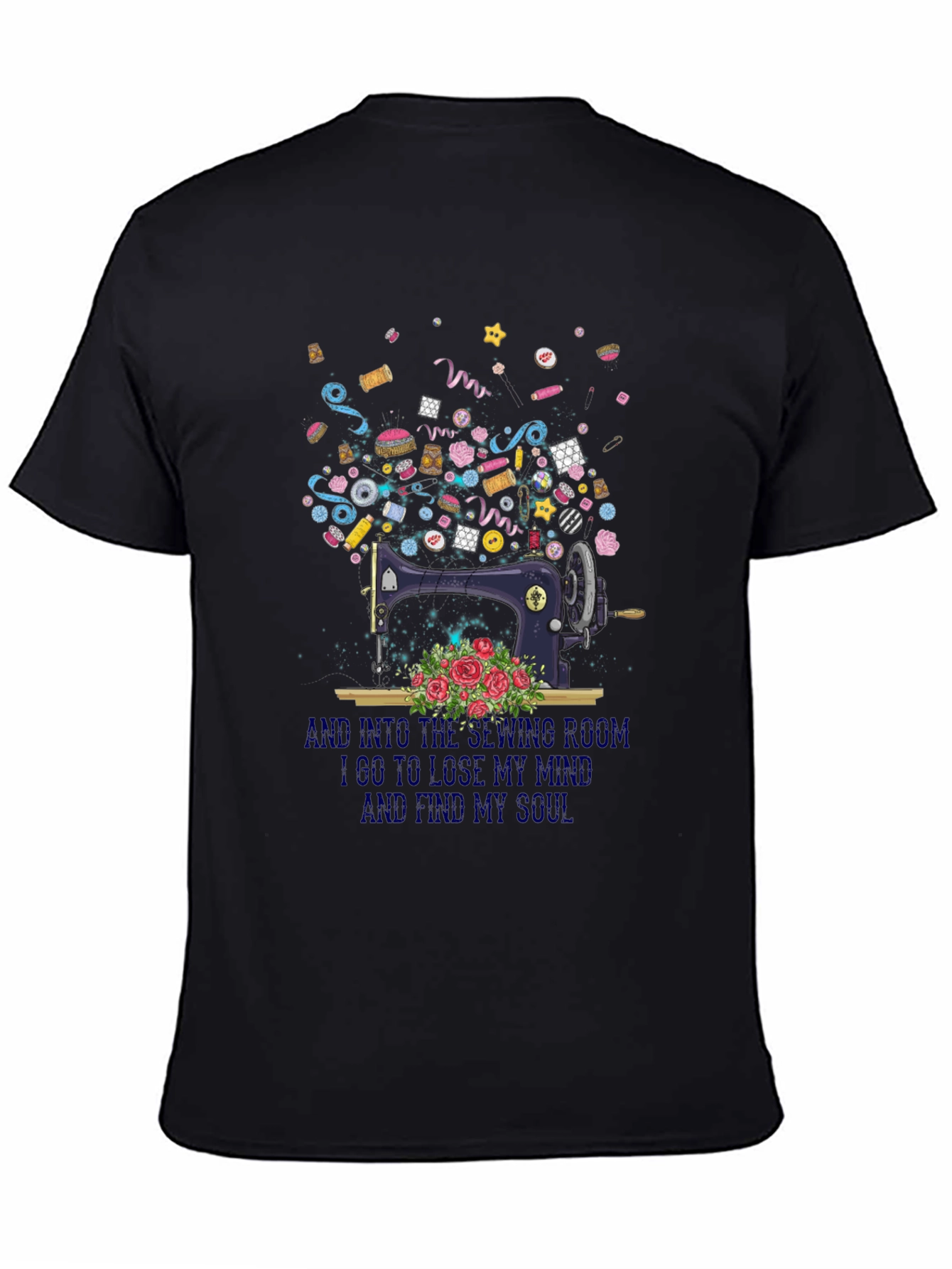 Sewing Room Soul T-Shirt Sewing Machine Tee
