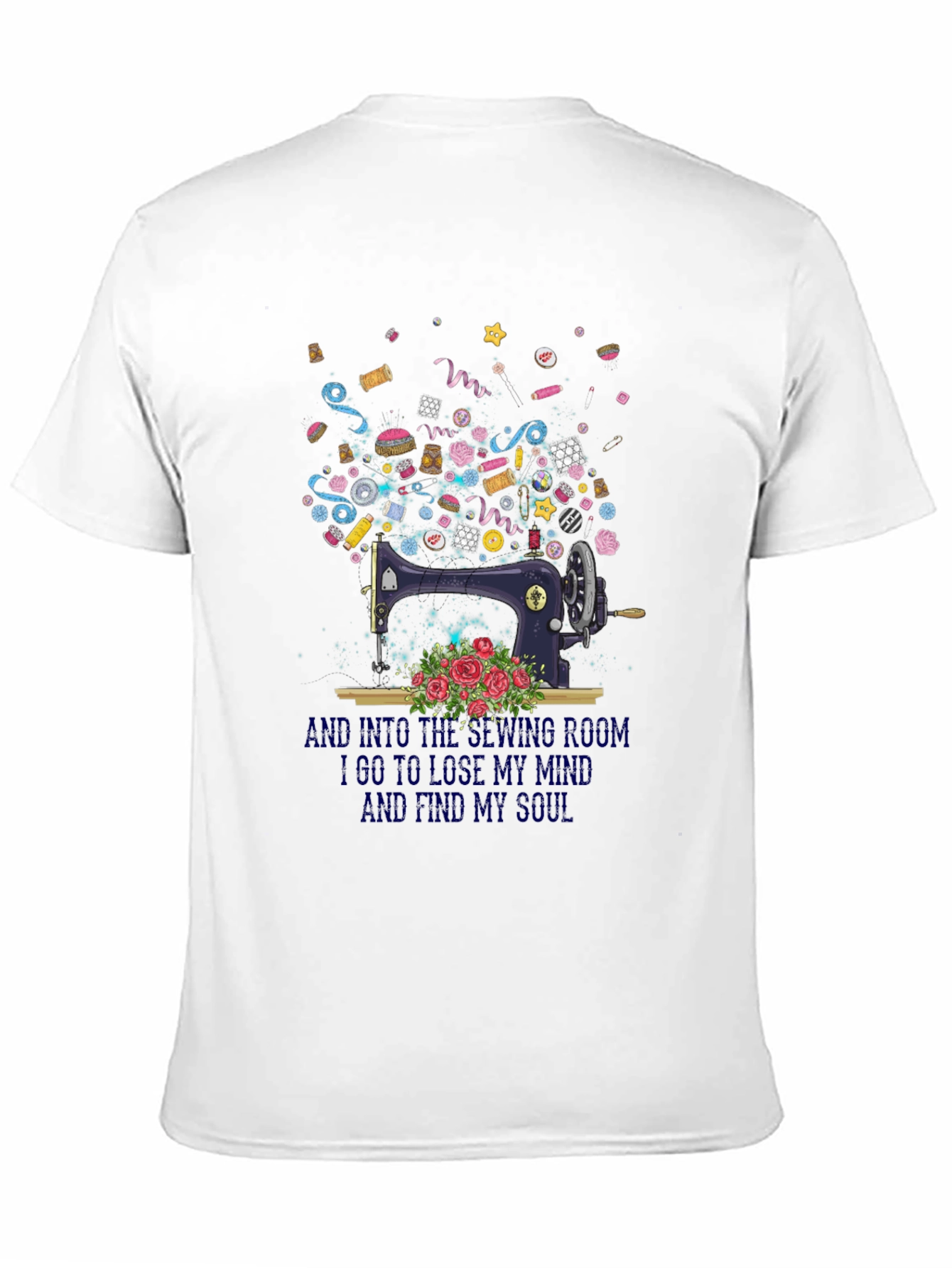 Sewing Room Soul T-Shirt Sewing Machine Tee
