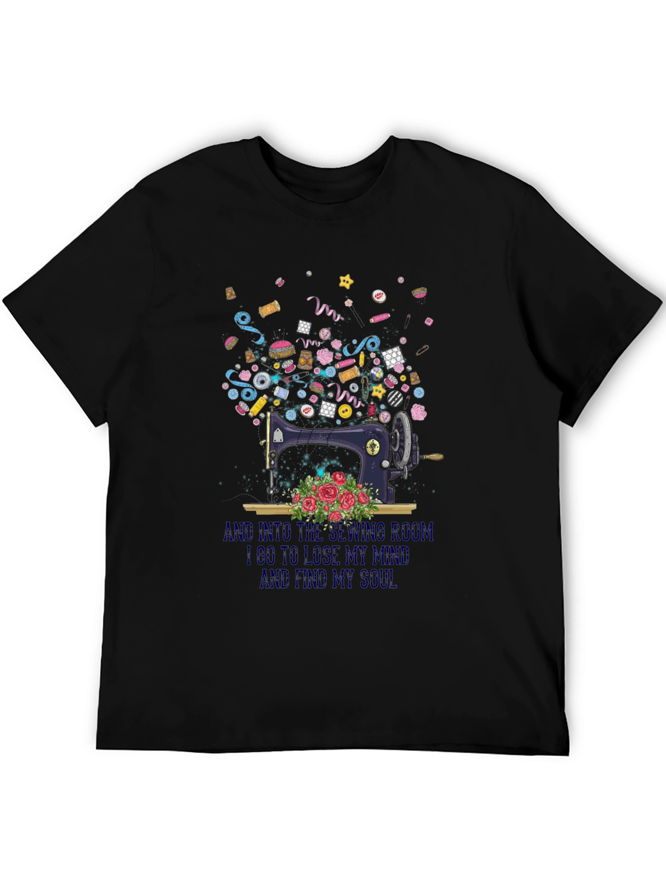 Sewing Room Soul T-Shirt Sewing Machine Tee