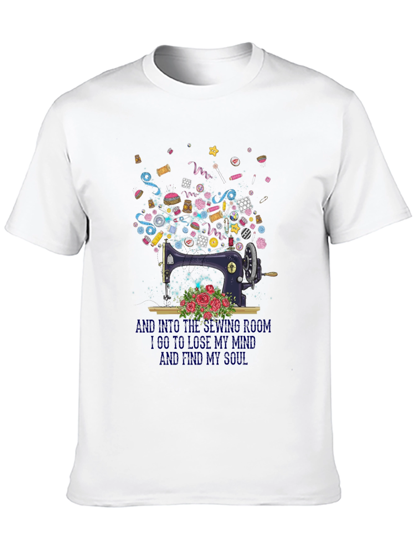 Sewing Room Soul T-Shirt Sewing Machine Tee