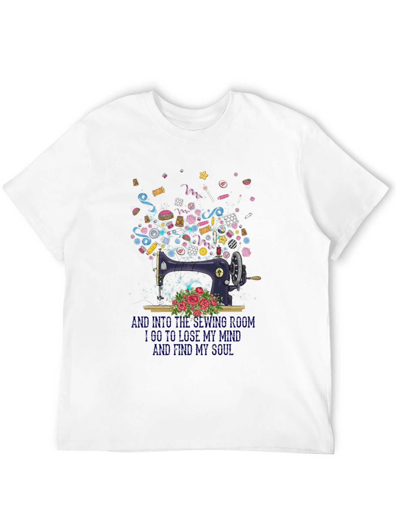 Sewing Room Soul T-Shirt Sewing Machine Tee
