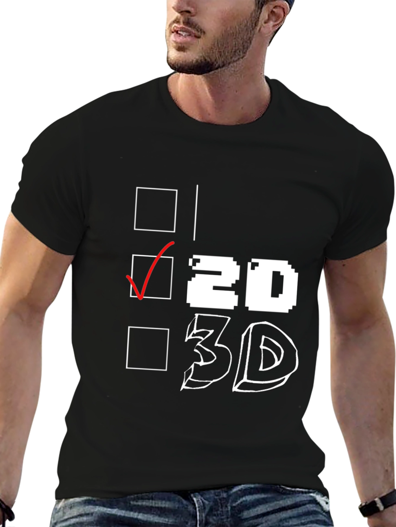 2D Graphic T-Shirt