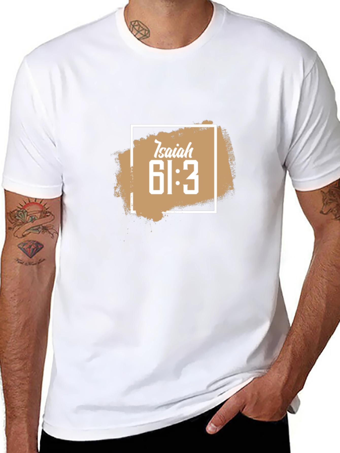 Isaiah 61:3 Graphic T-Shirt - Christian Apparel