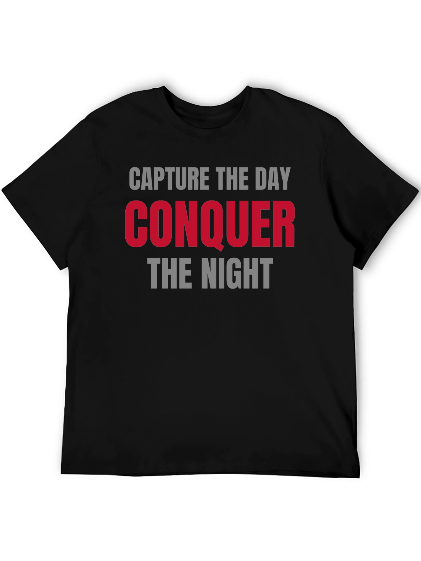 Capture the Day Conquer the Night Graphic Tee