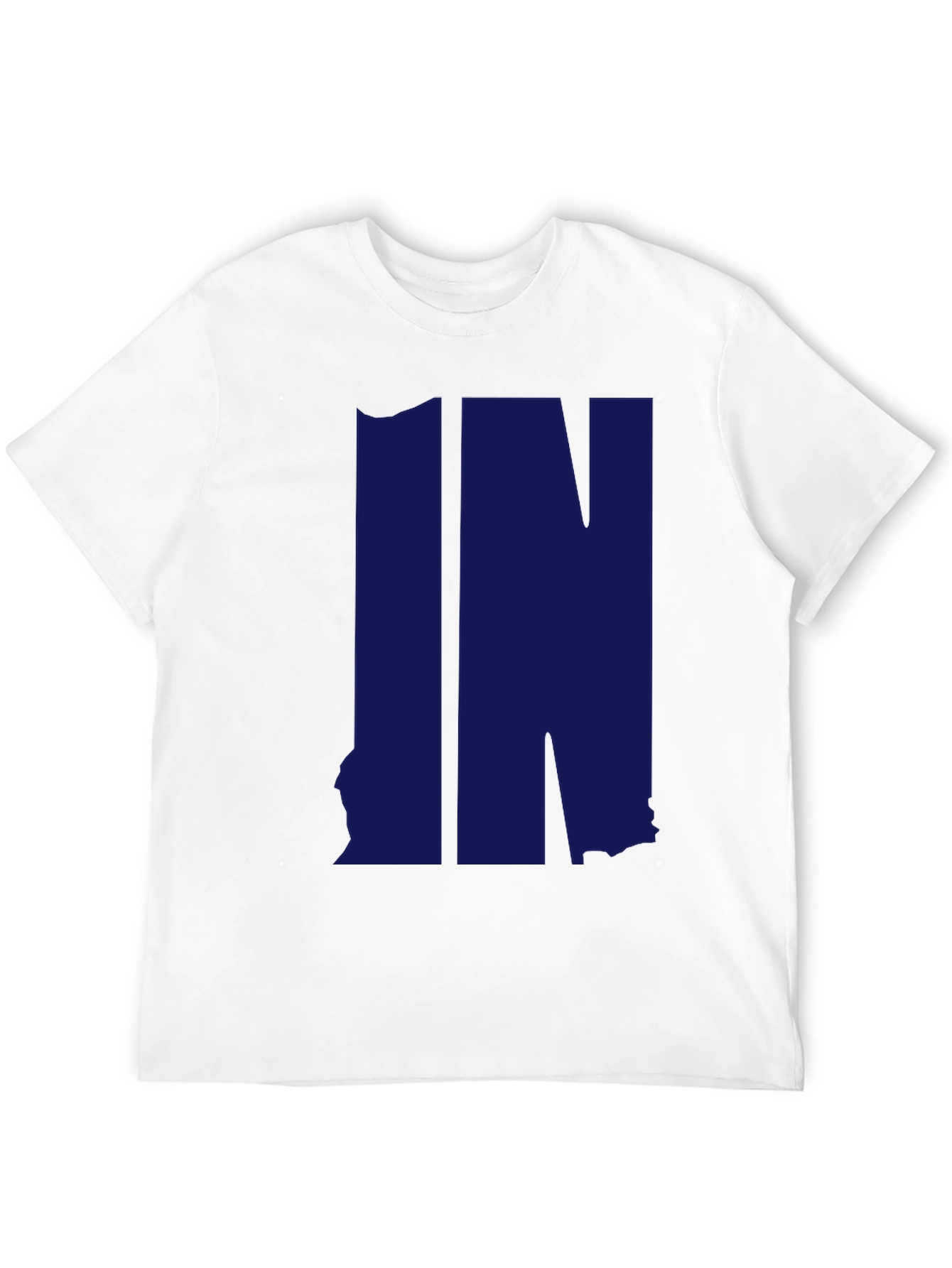 Indiana State Outline IN T-Shirt