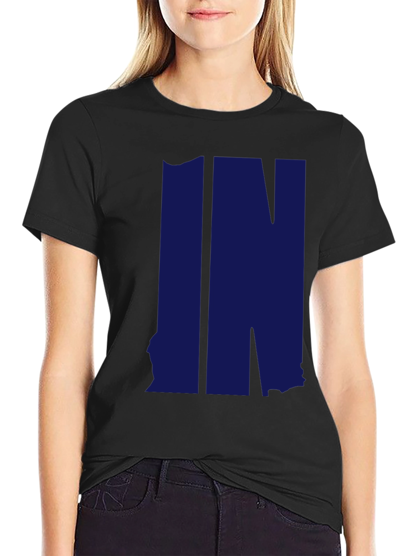 Indiana State Outline IN T-Shirt