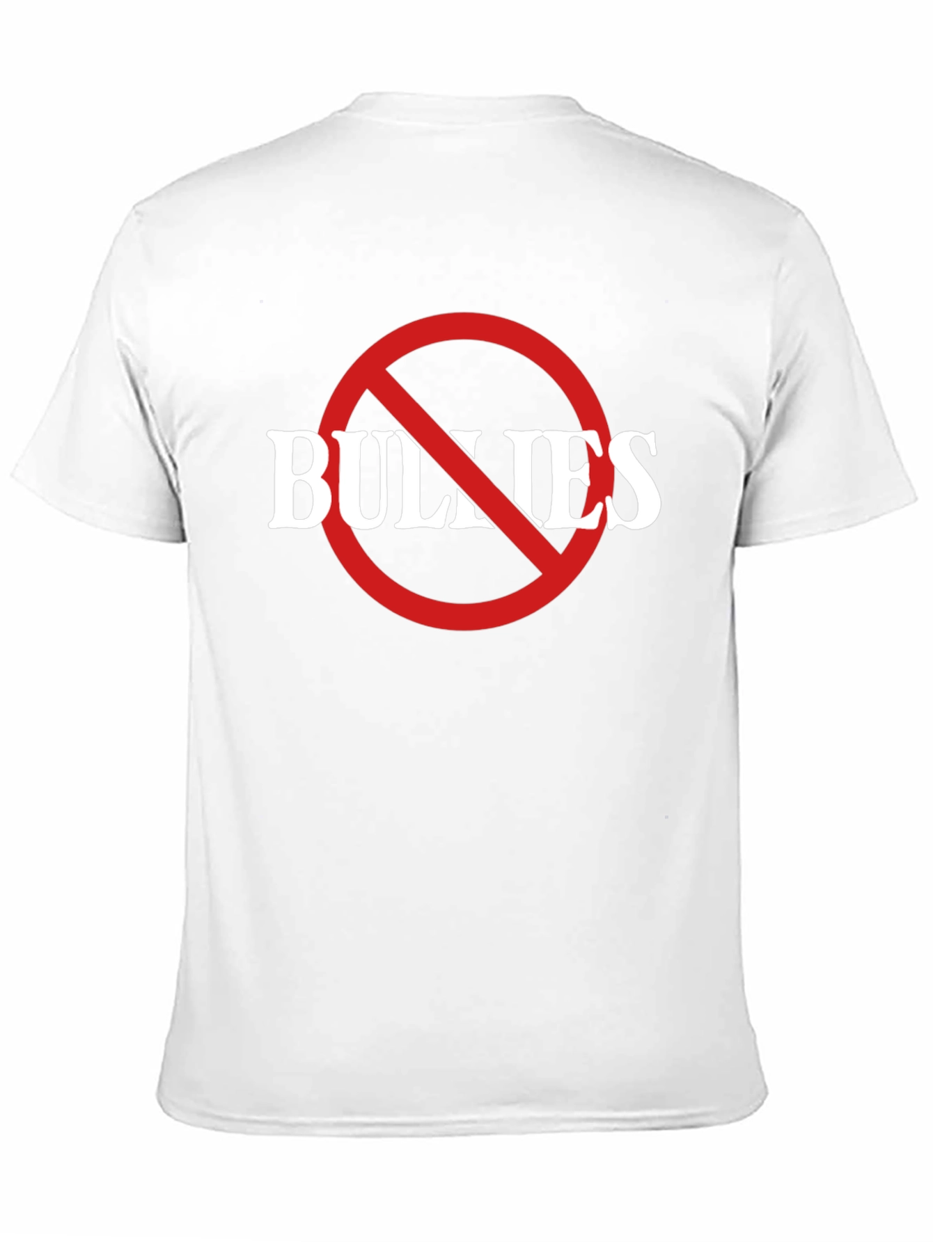 Anti-Bullying Black Graphic T-Shirt