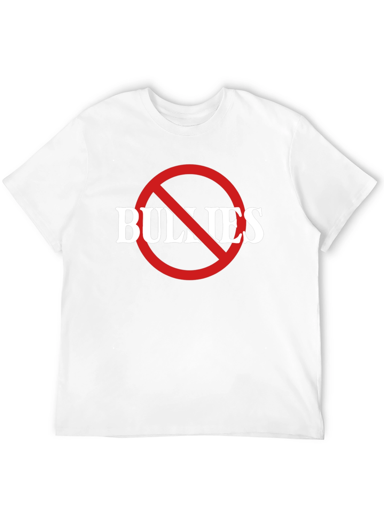 Anti-Bullying Black Graphic T-Shirt