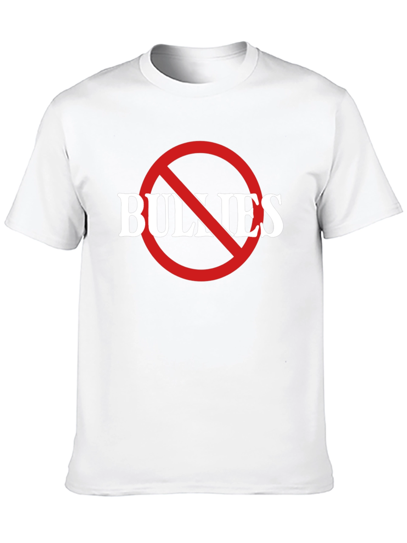 Anti-Bullying Black Graphic T-Shirt