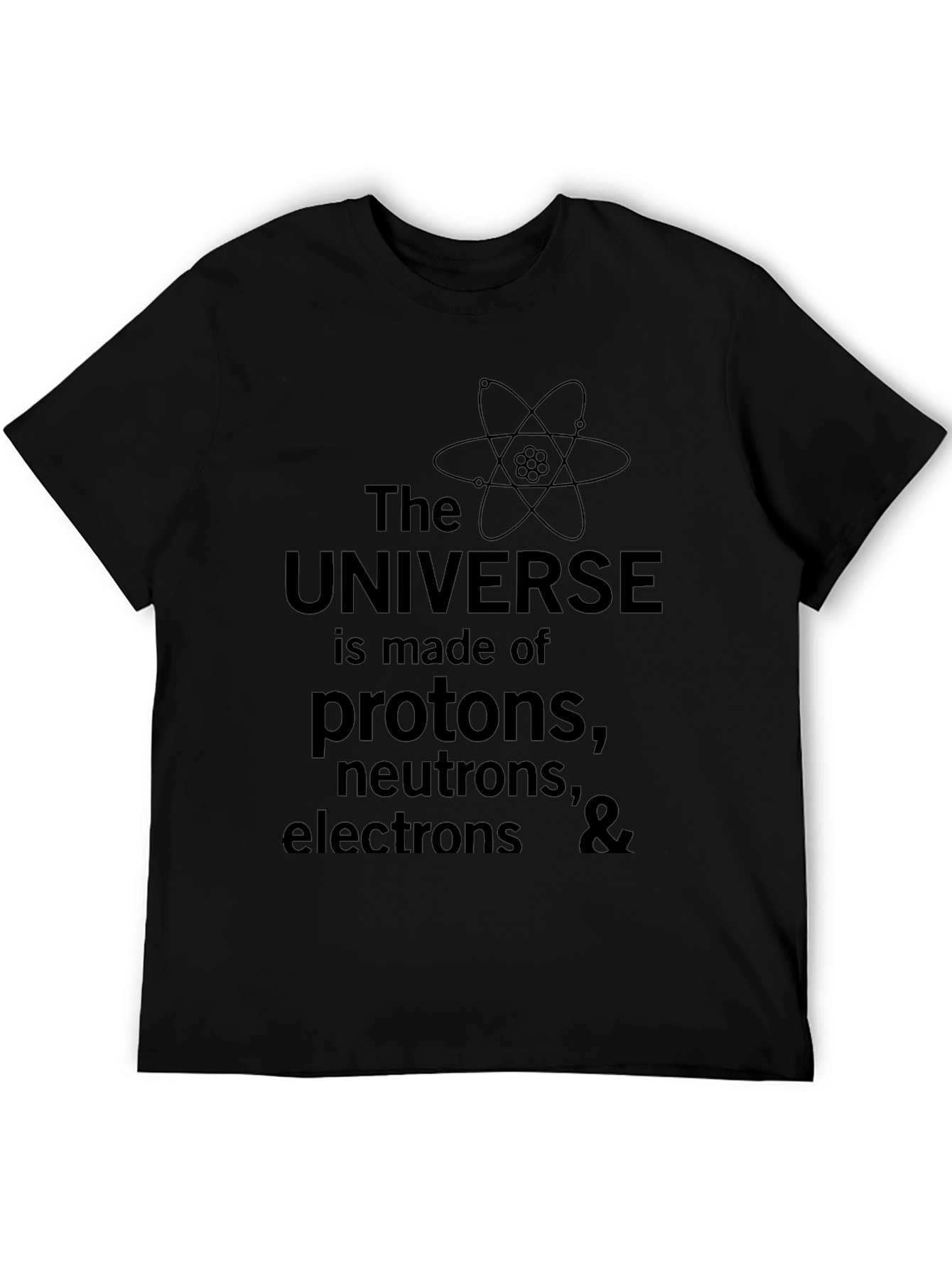 Science T-Shirt - Universe Made of Particles