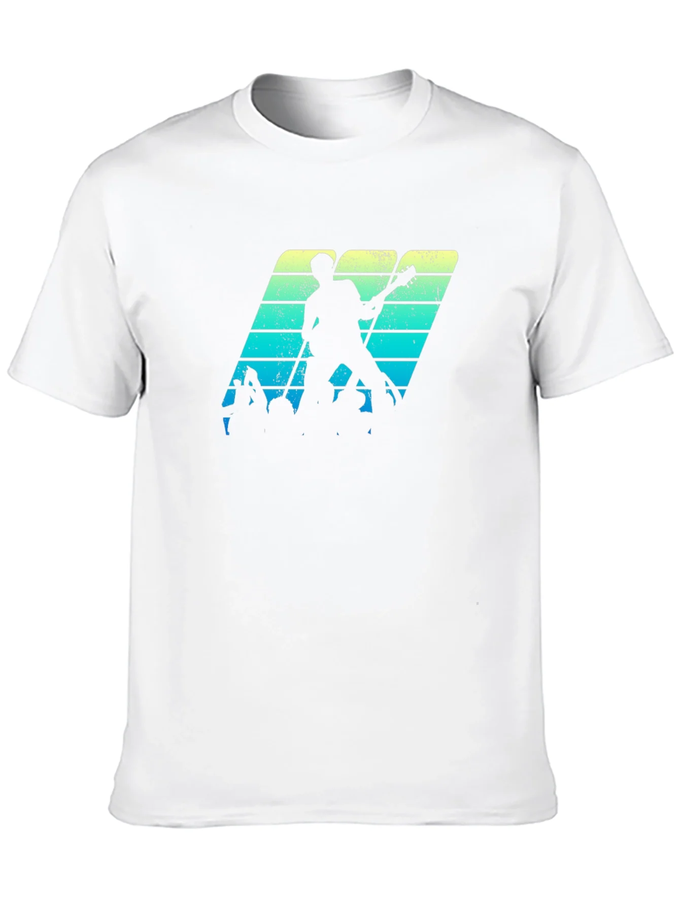 Retro Music Band Tee - Black Graphic T-Shirt