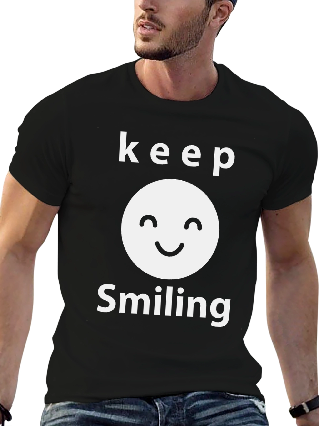 Keep Smiling Graphic Tee