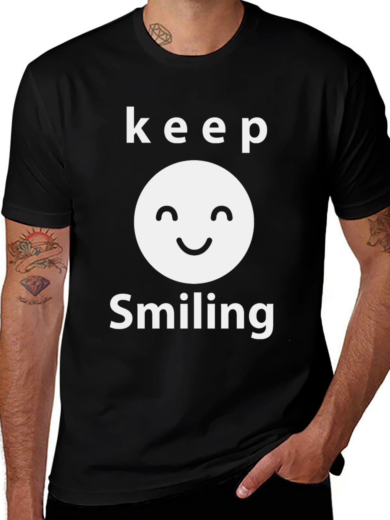 Keep Smiling Graphic Tee