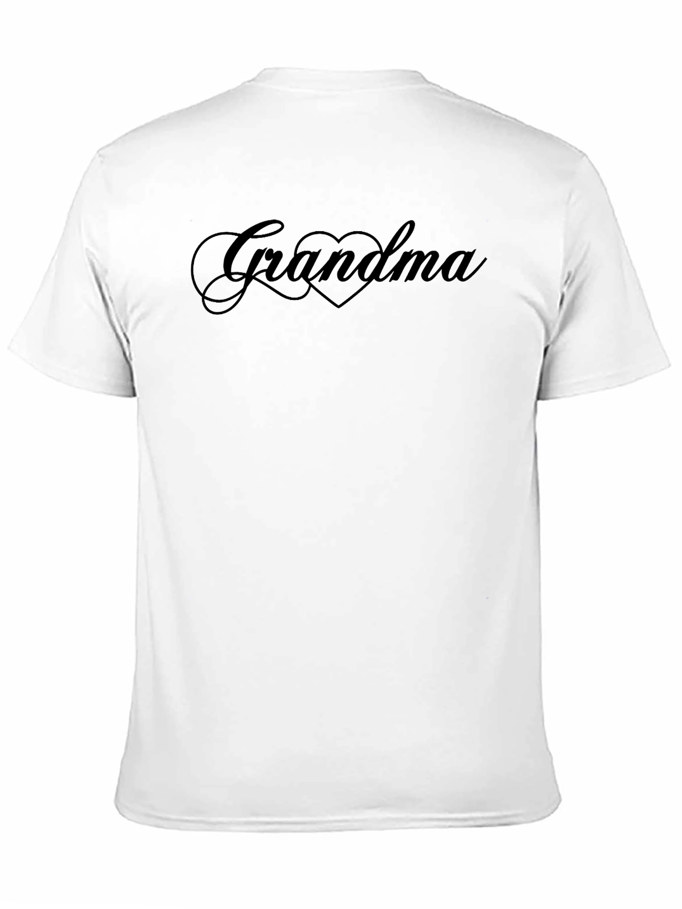 Grandma Heart Graphic Tee - Love for Grandma