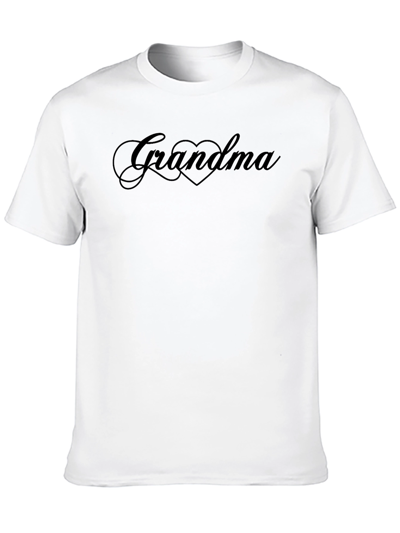 Grandma Heart Graphic Tee - Love for Grandma