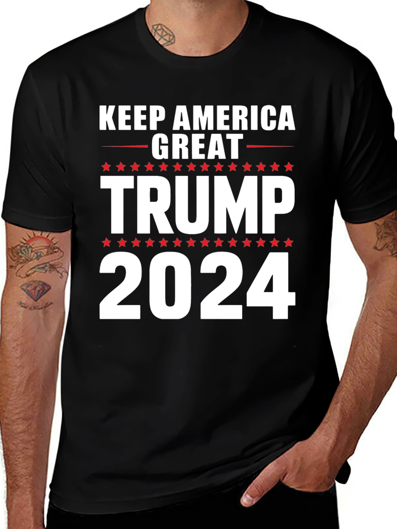 Keep America Great Trump 2024 Graphic Tee