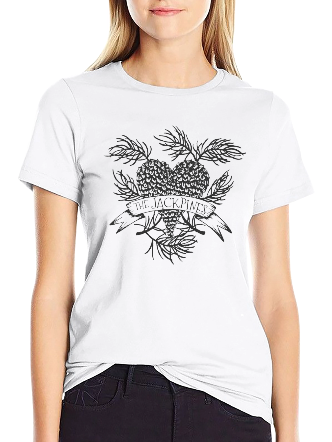 The Jackpines Graphic Tee - Classic Black