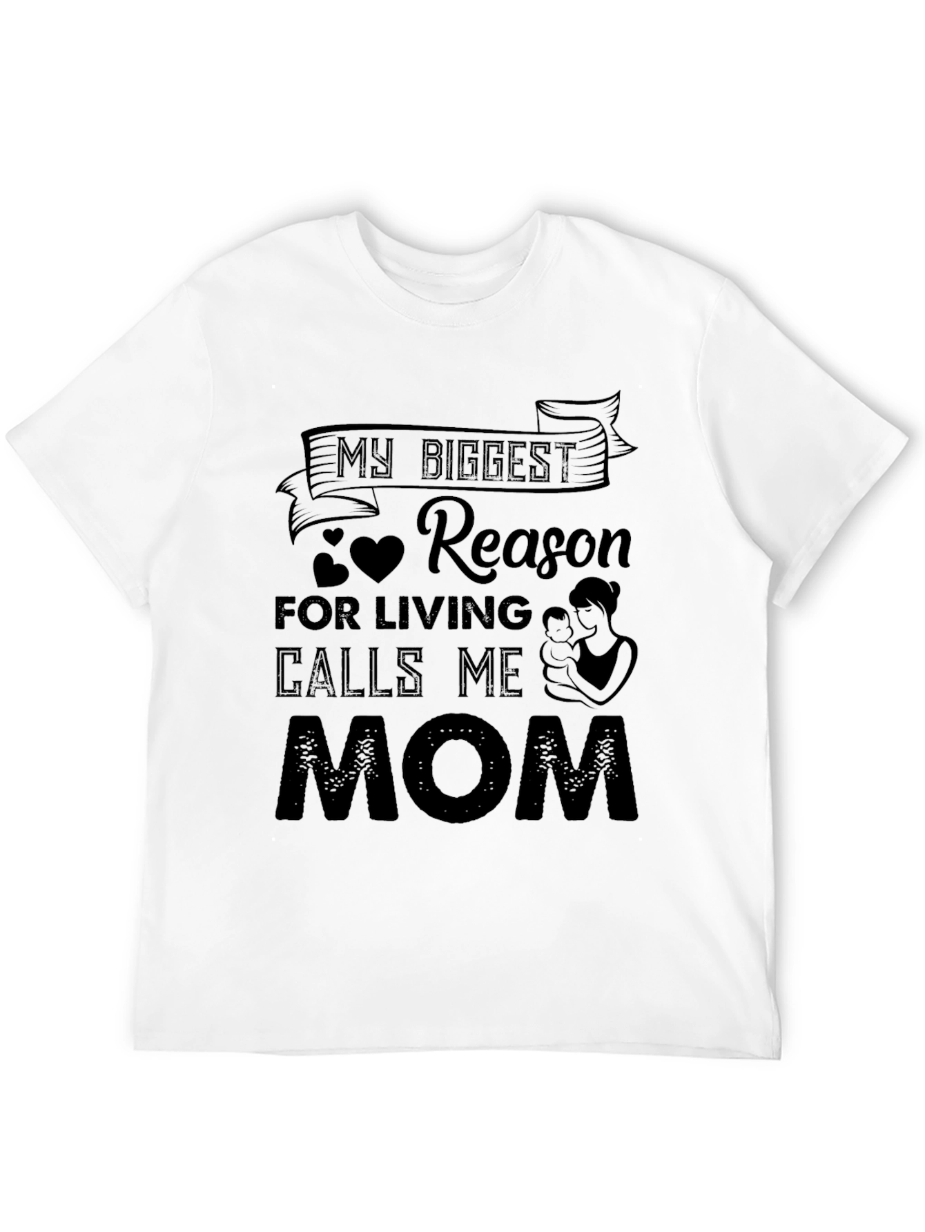 My Biggest Reason Calls Me Mom Graphic T-Shirt