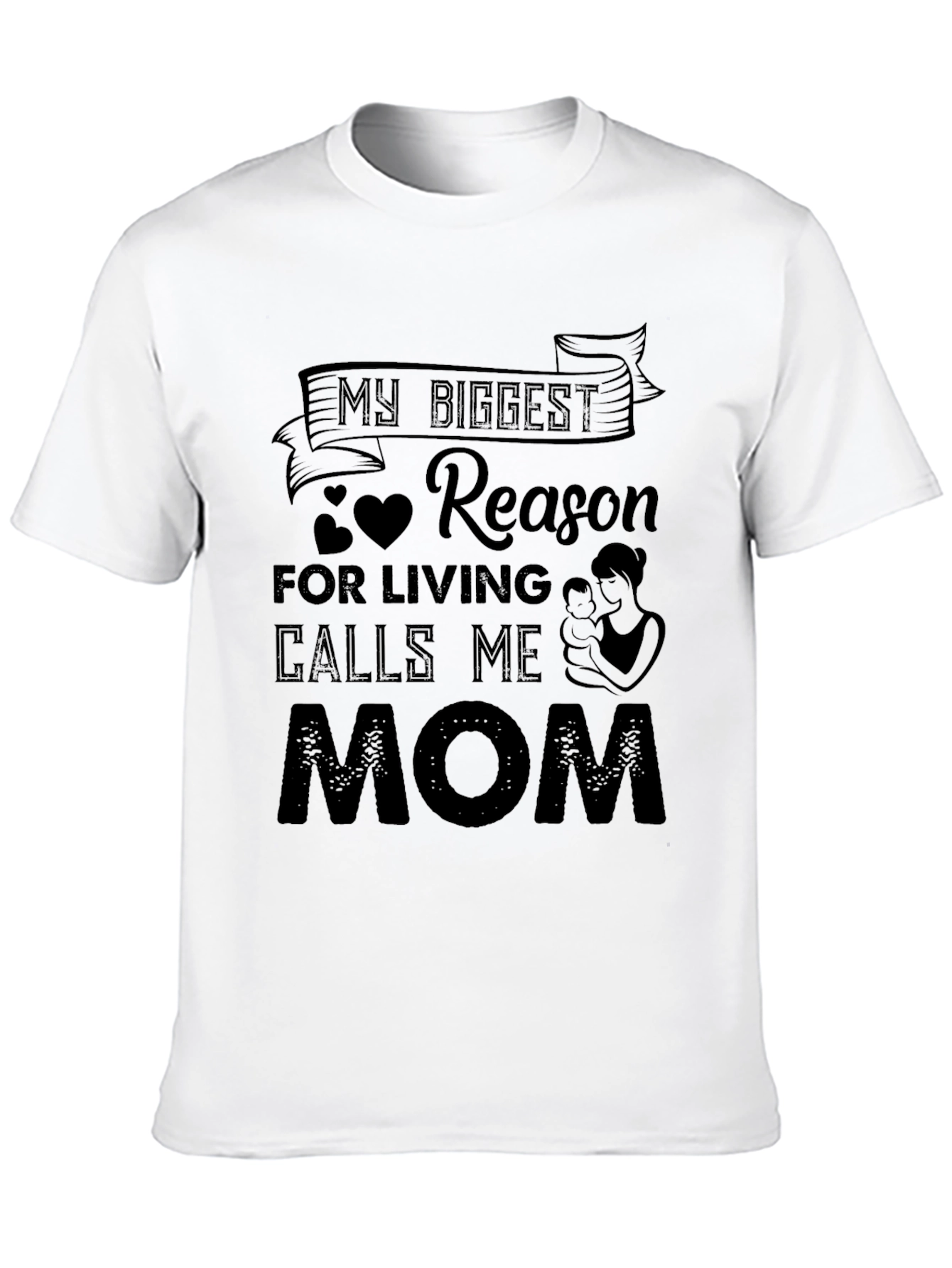 My Biggest Reason Calls Me Mom Graphic T-Shirt