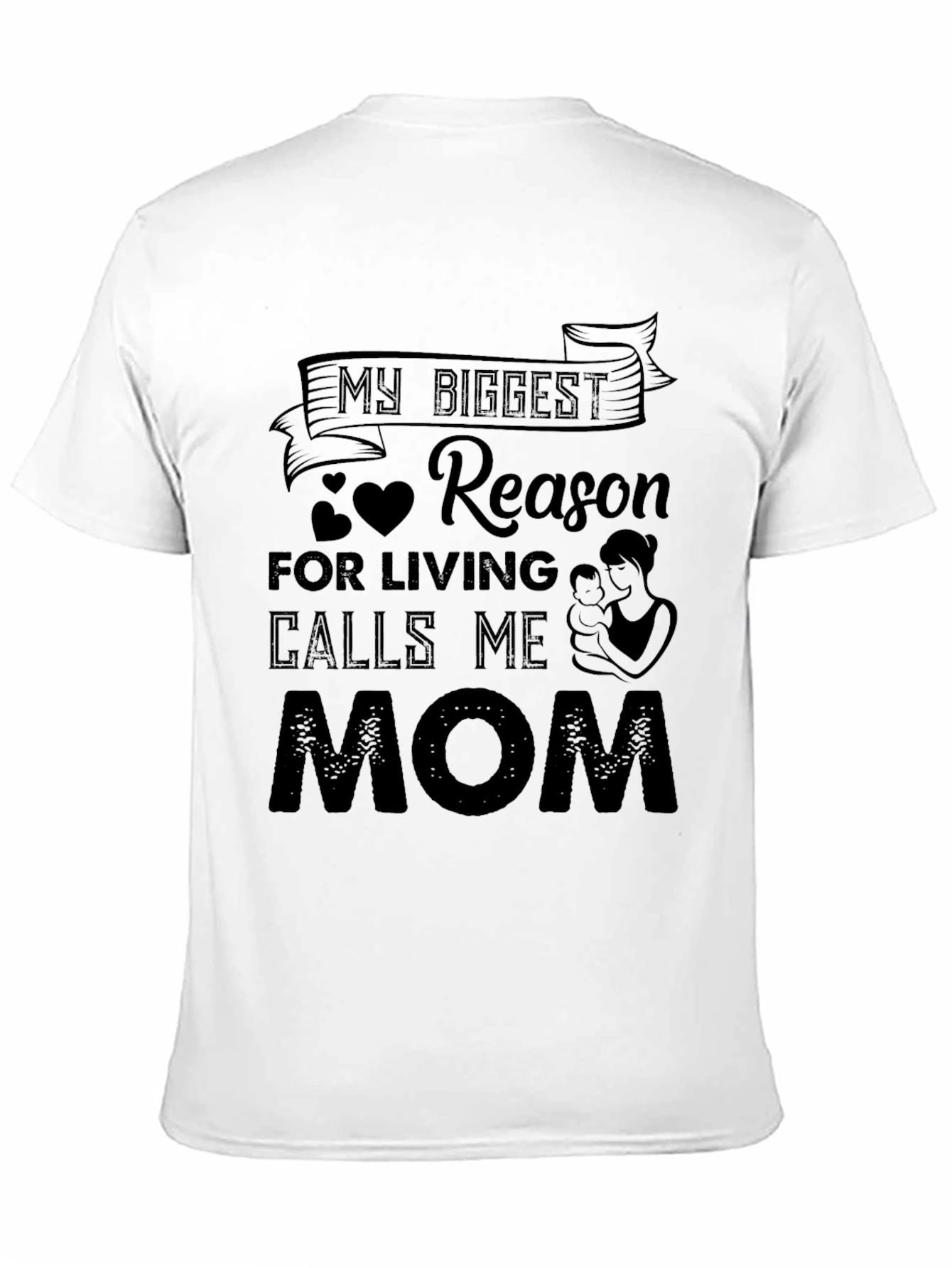 My Biggest Reason Calls Me Mom Graphic T-Shirt