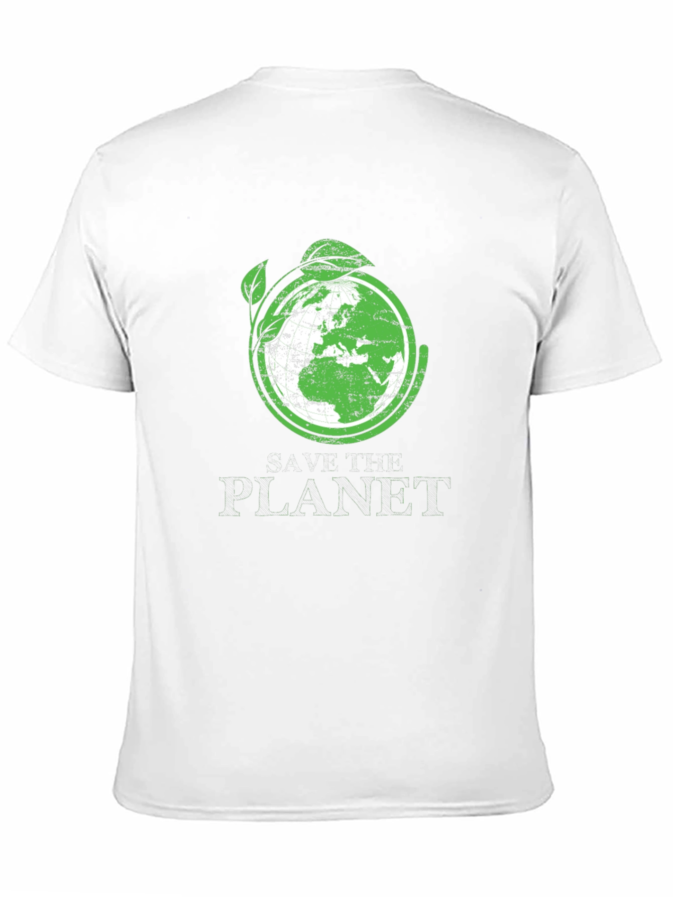 Planet Earth Green Graphic T-Shirt