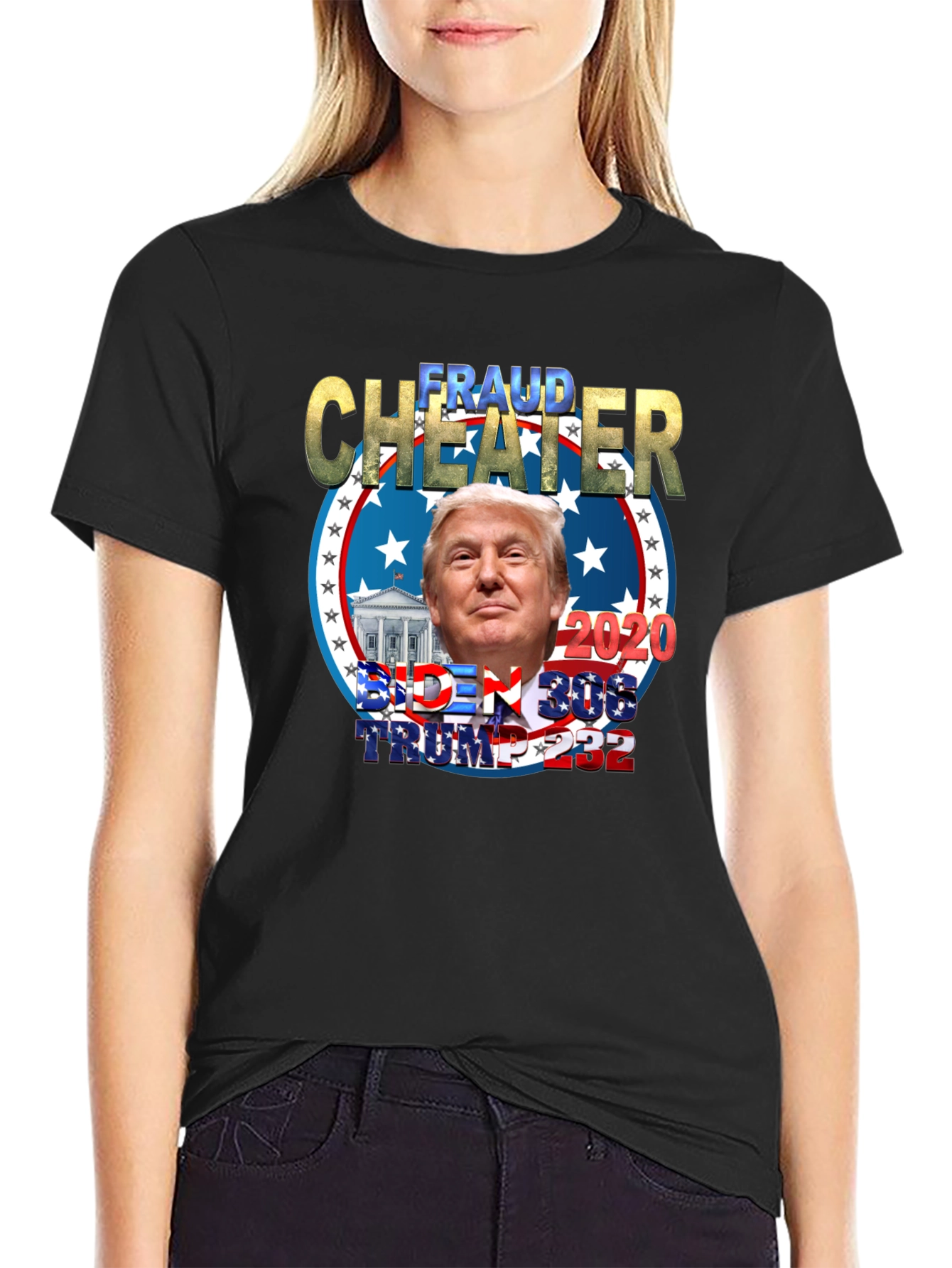 Fraud Cheater Trump Political T-Shirt