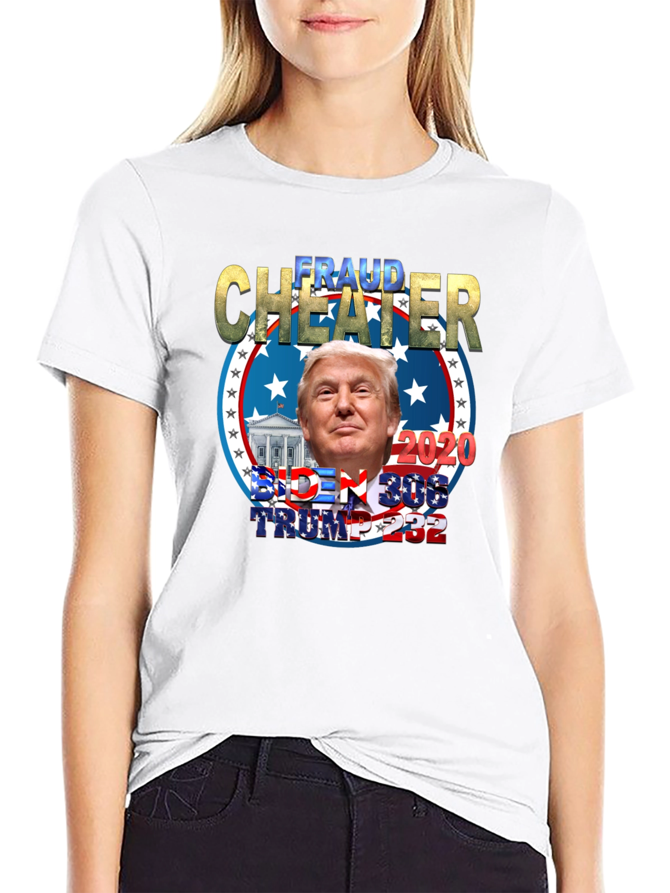 Fraud Cheater Trump Political T-Shirt
