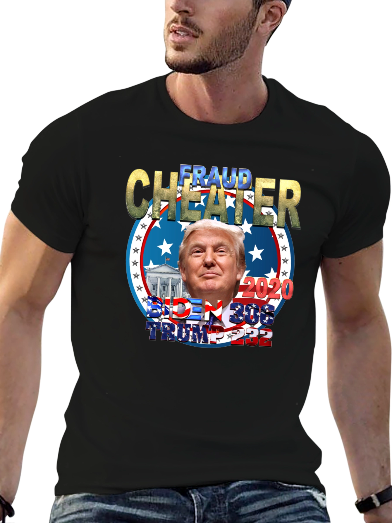 Fraud Cheater Trump Political T-Shirt