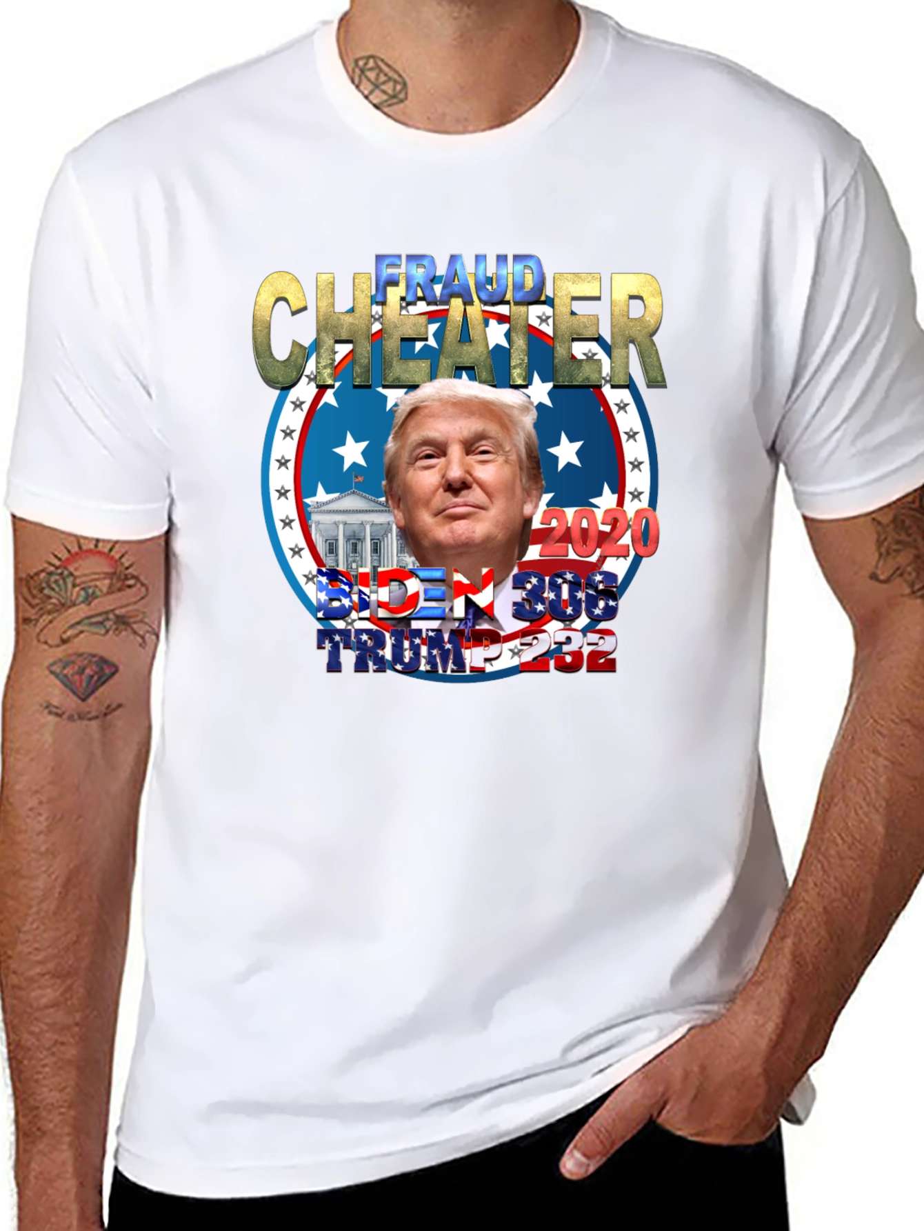 Fraud Cheater Trump Political T-Shirt