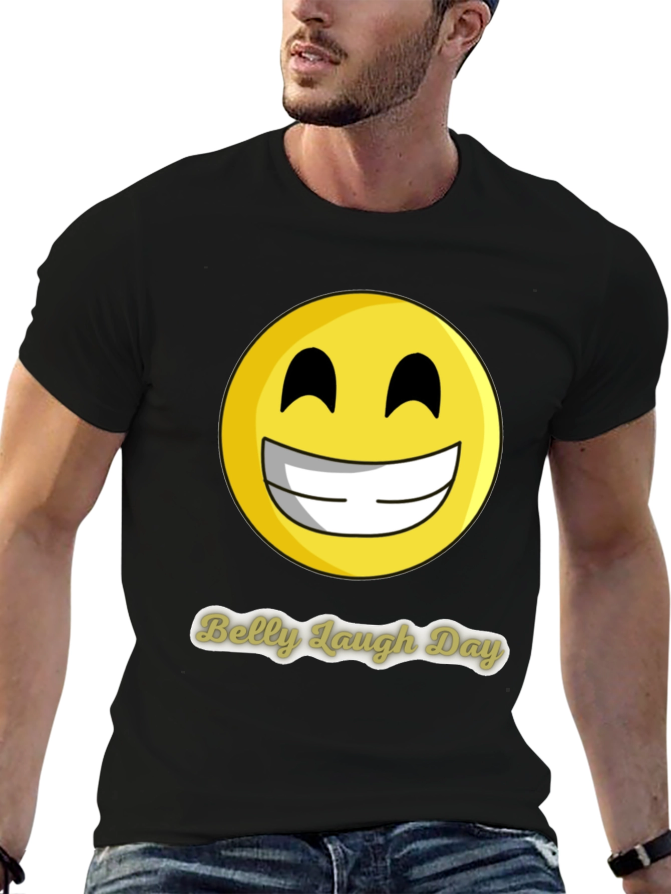 Belly Laugh Day T-Shirt - Smiley Face