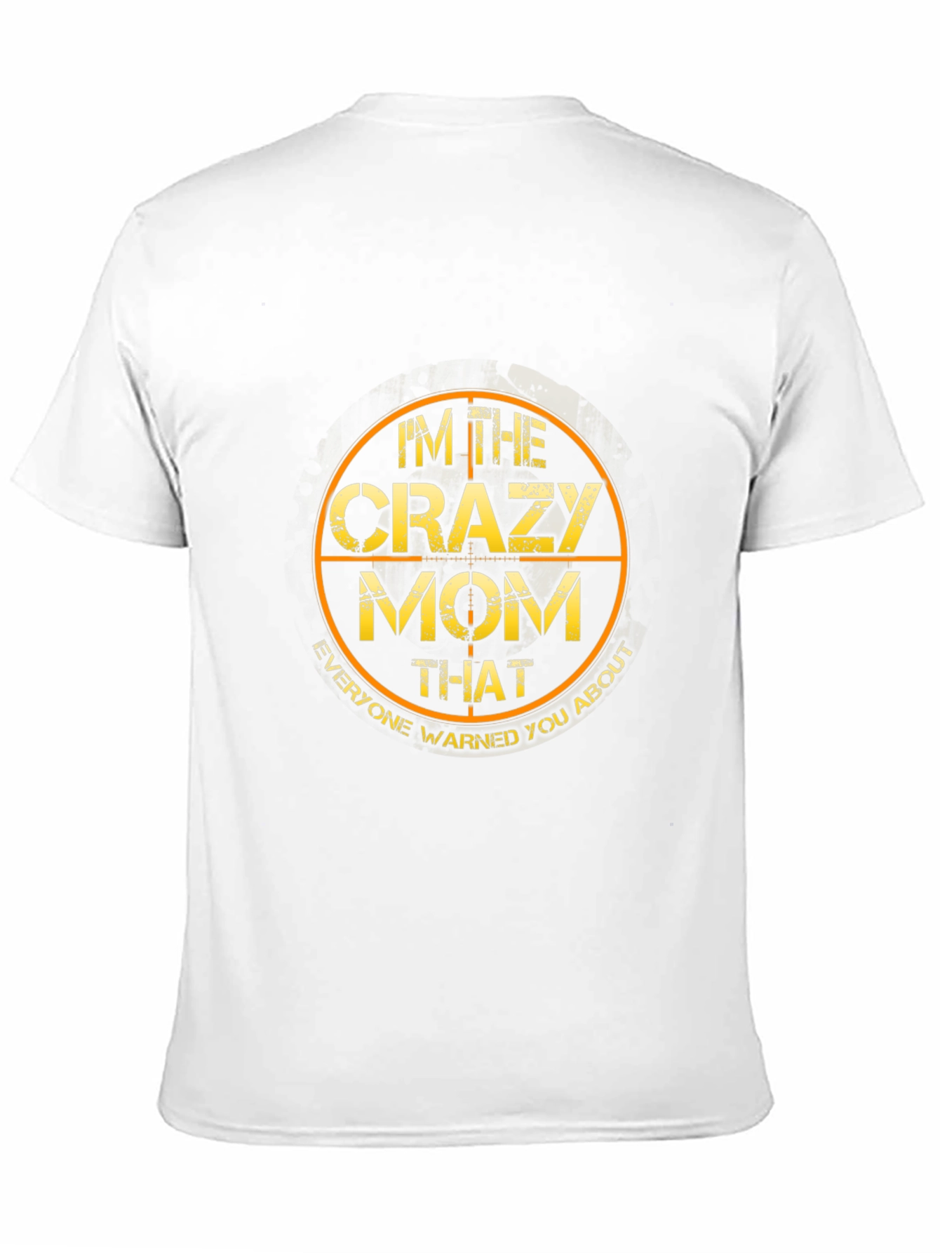 Im The Crazy Mom Graphic Tee - Black