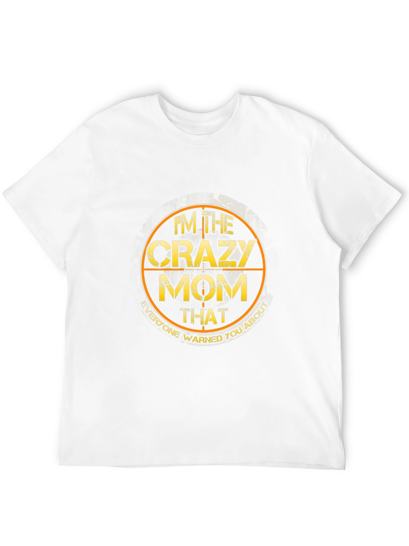 Im The Crazy Mom Graphic Tee - Black