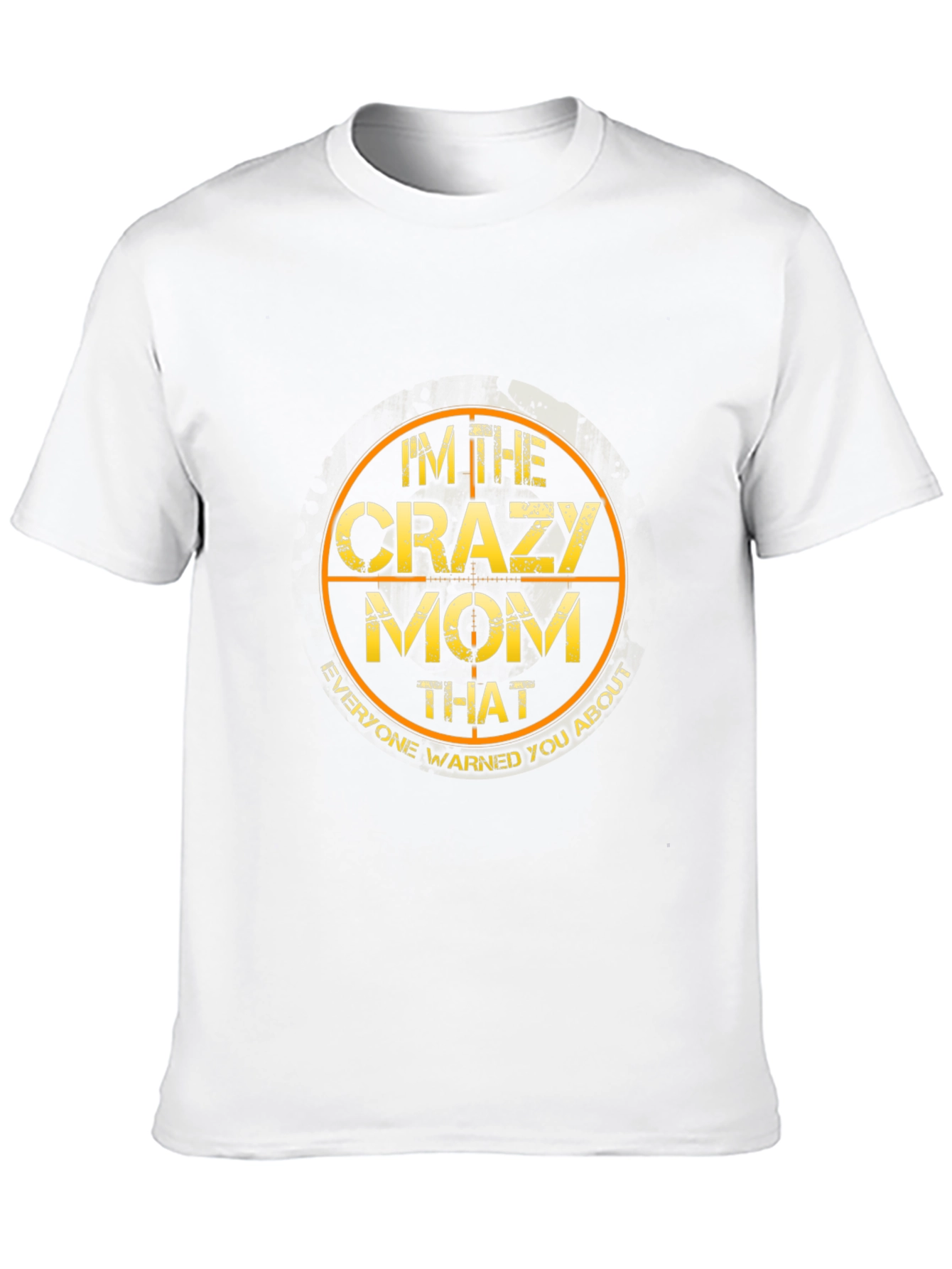 Im The Crazy Mom Graphic Tee - Black