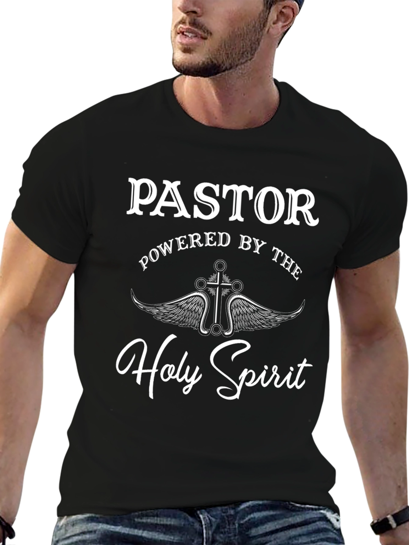 Pastor Holy Spirit T-Shirt - Religious Faith Apparel