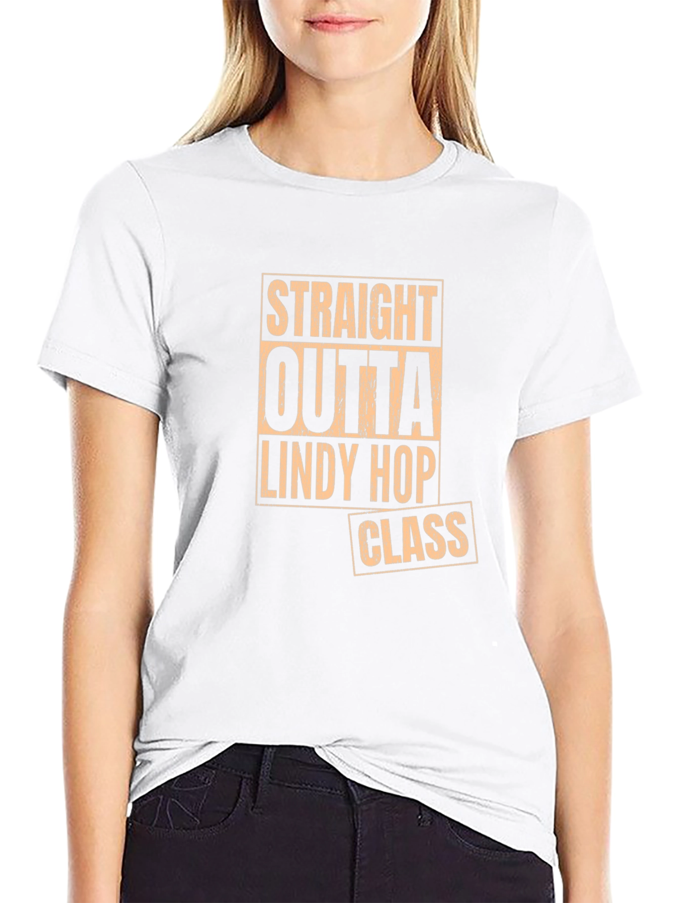Straight Outta Lindy Hop Class Graphic Tee