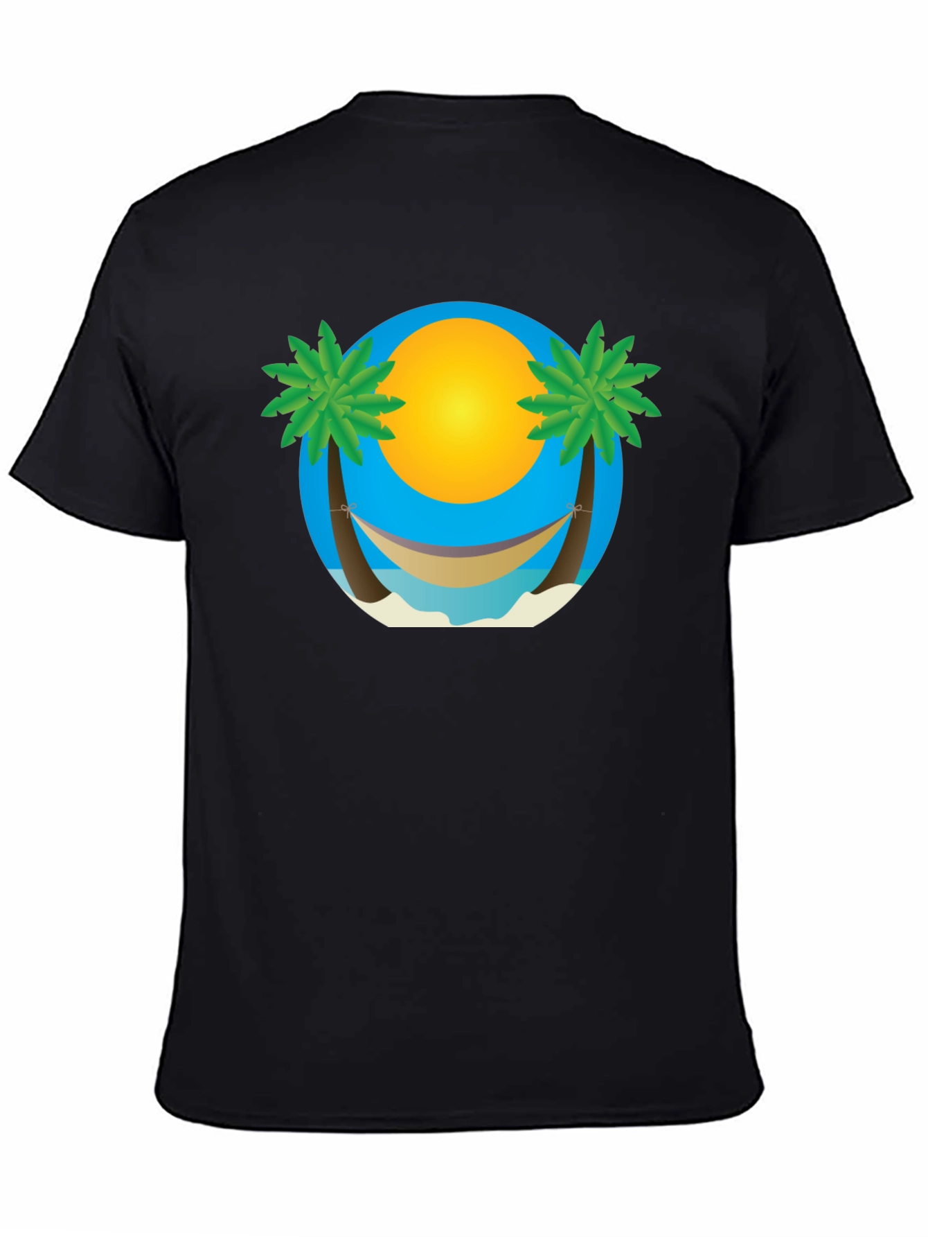 Tropical Beach Hammock Graphic Tee
