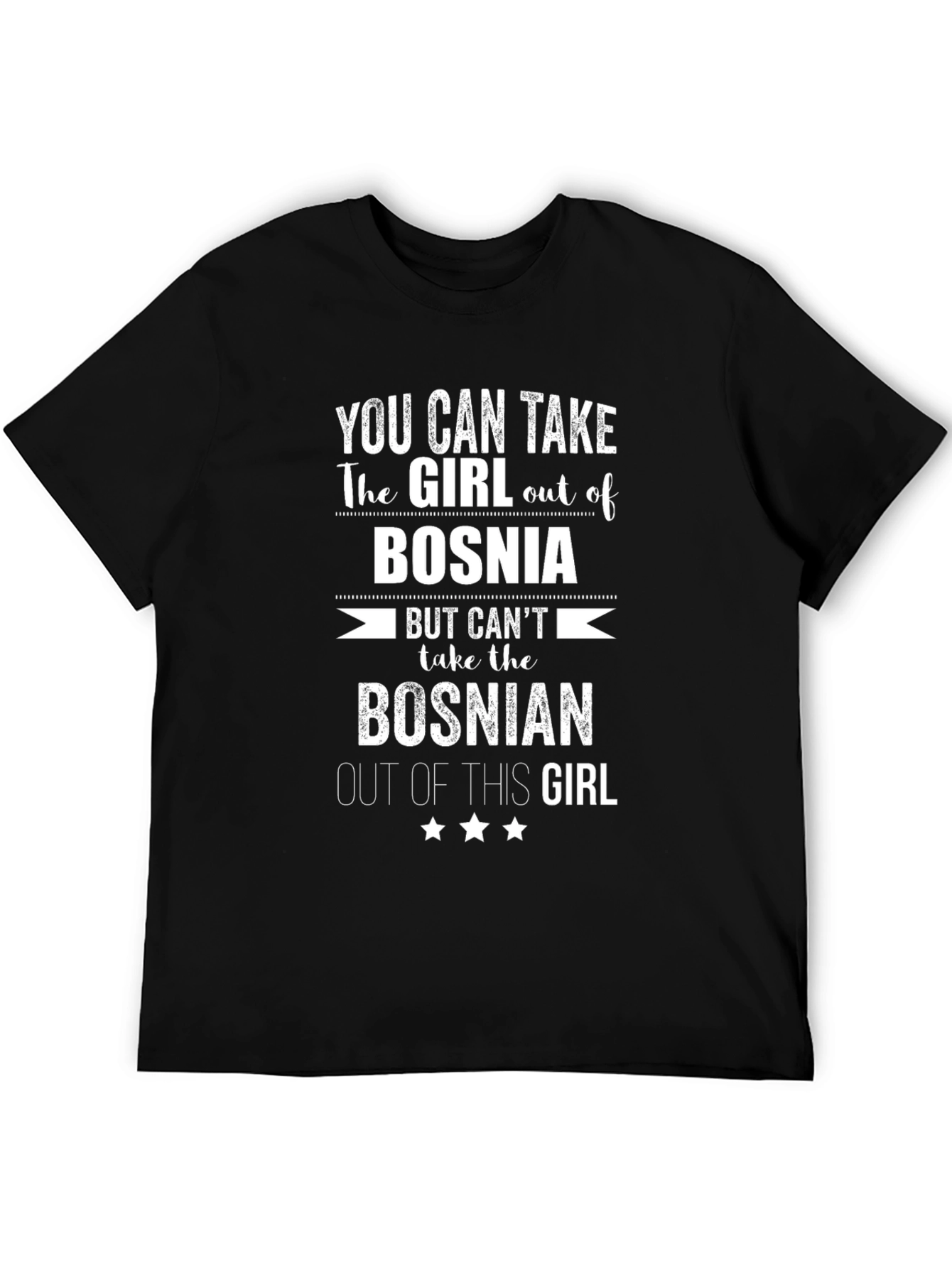 Bosnia Pride T-Shirt - Bosnian Girl Gift