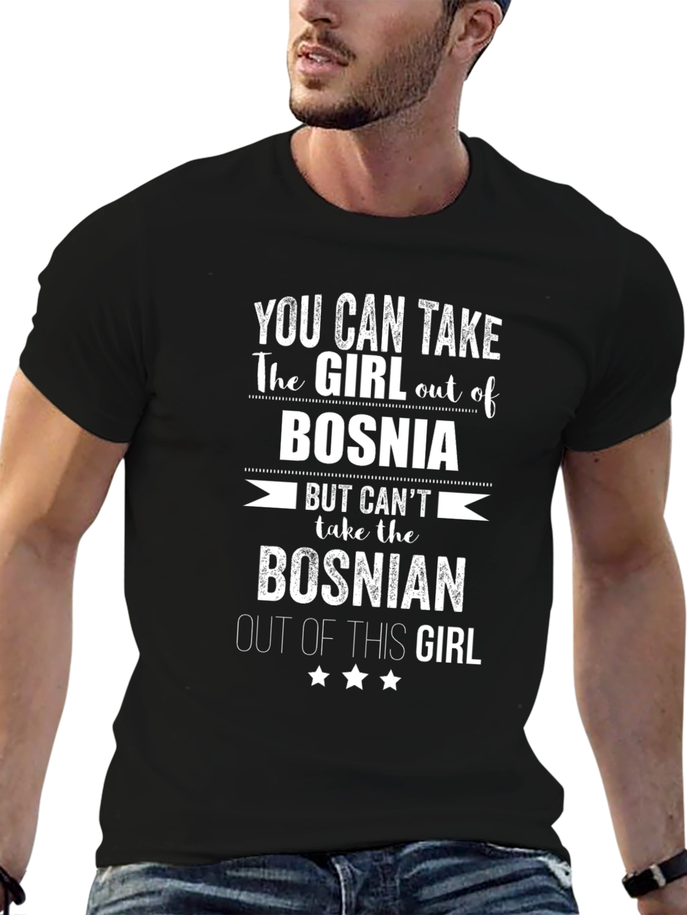 Bosnia Pride T-Shirt - Bosnian Girl Gift