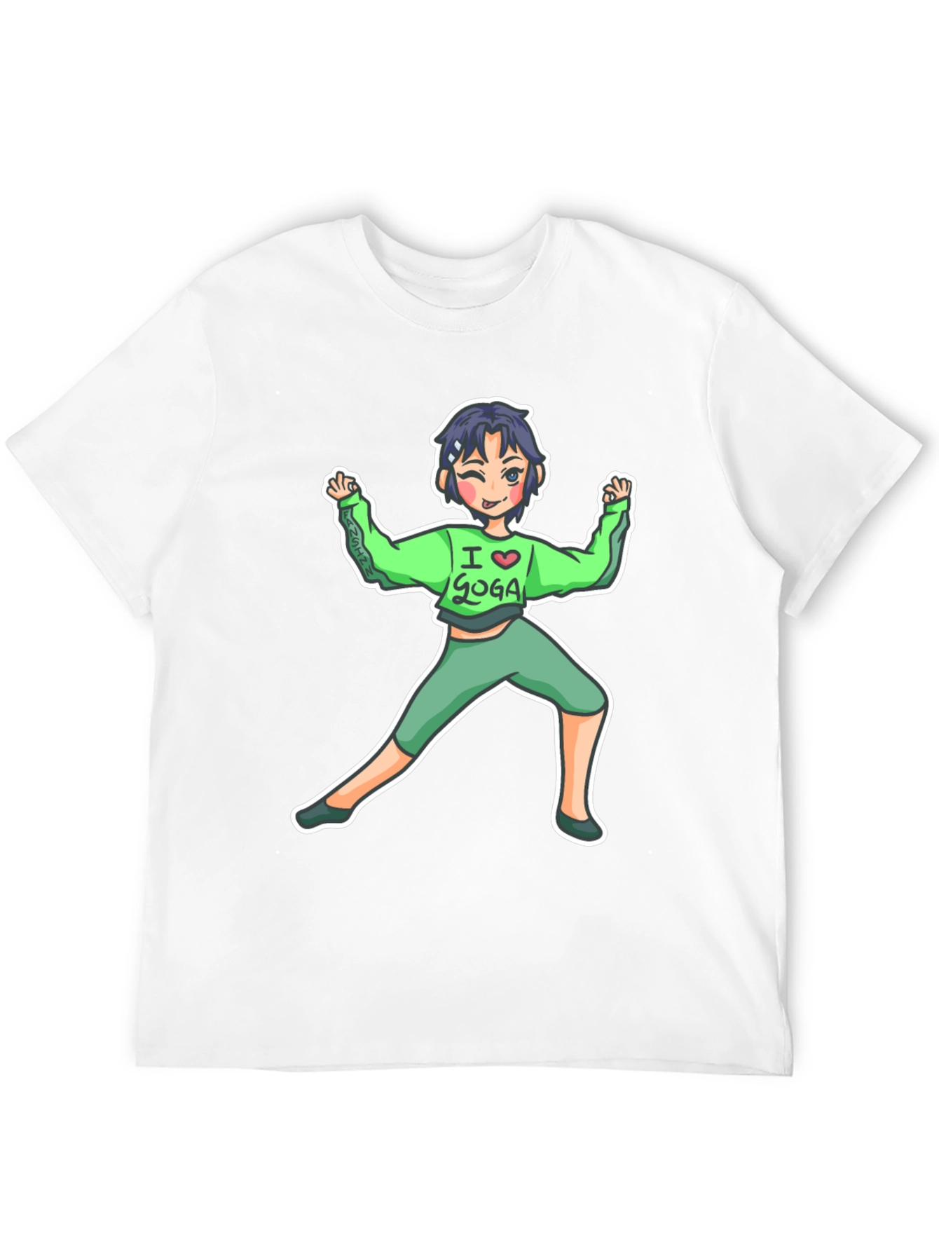 Funny Goga Girl Black T-Shirt - Unique Graphic Tee