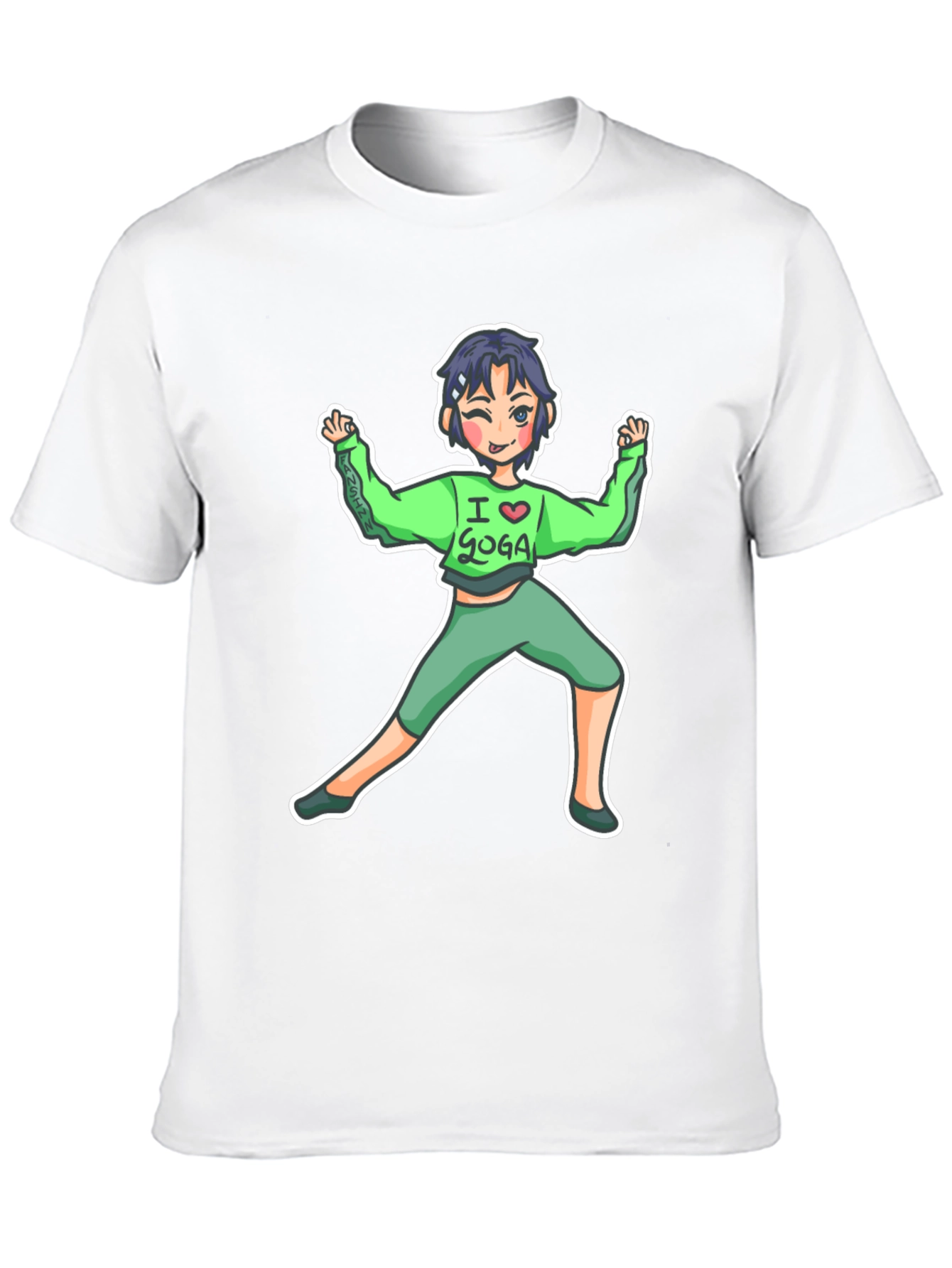 Funny Goga Girl Black T-Shirt - Unique Graphic Tee