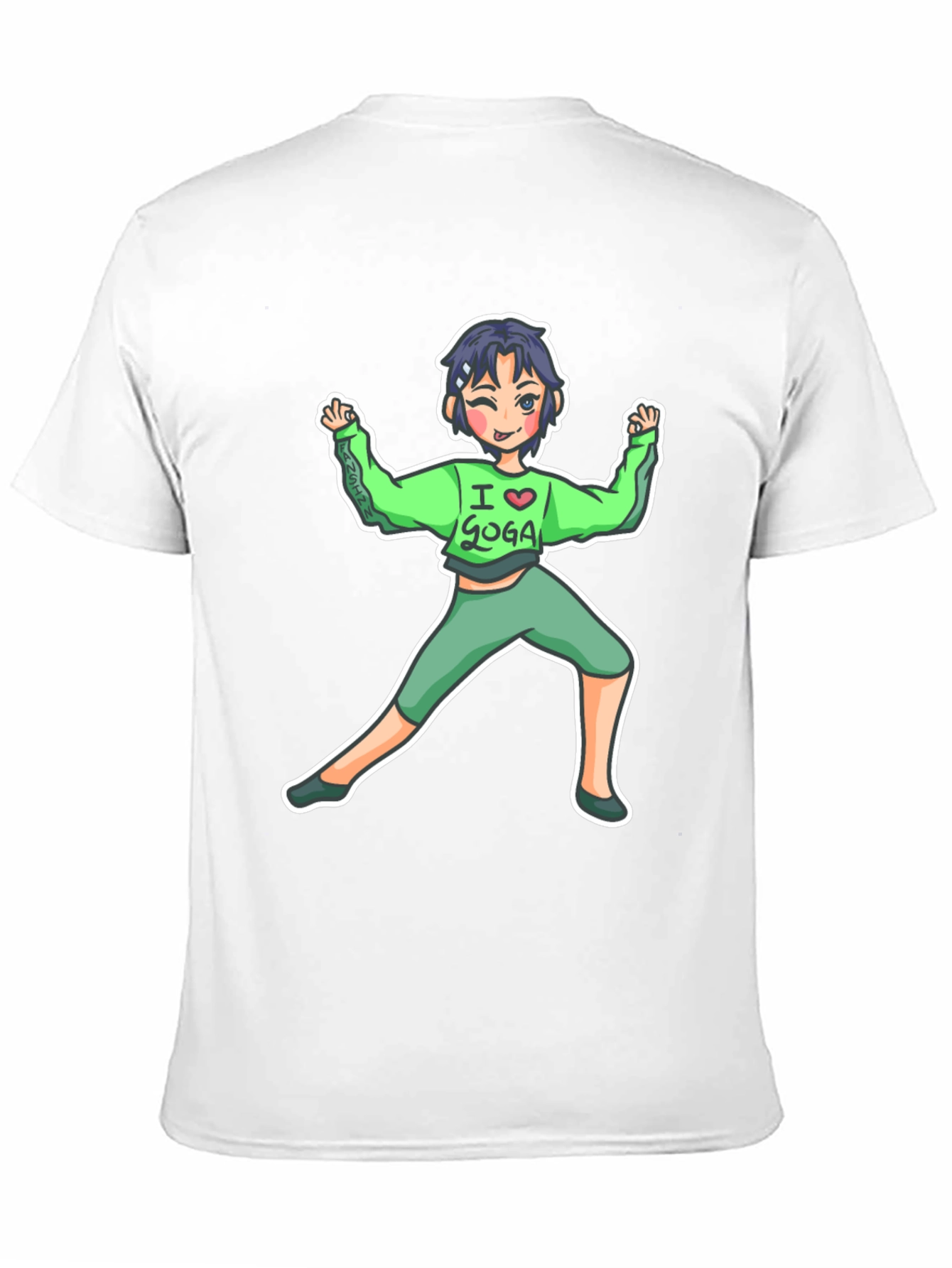 Funny Goga Girl Black T-Shirt - Unique Graphic Tee