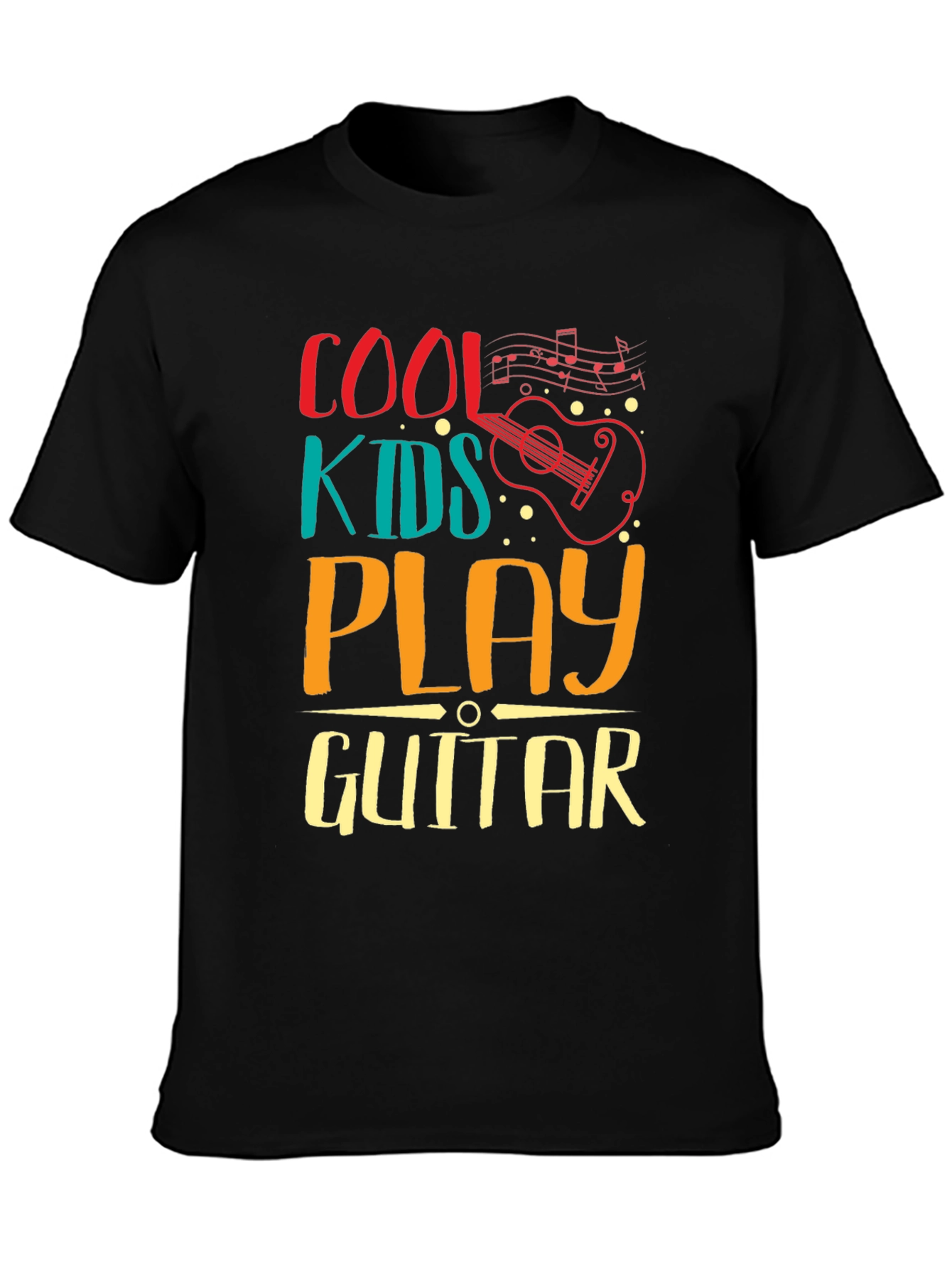 Cool Kids Play Guitar Graphic Tee