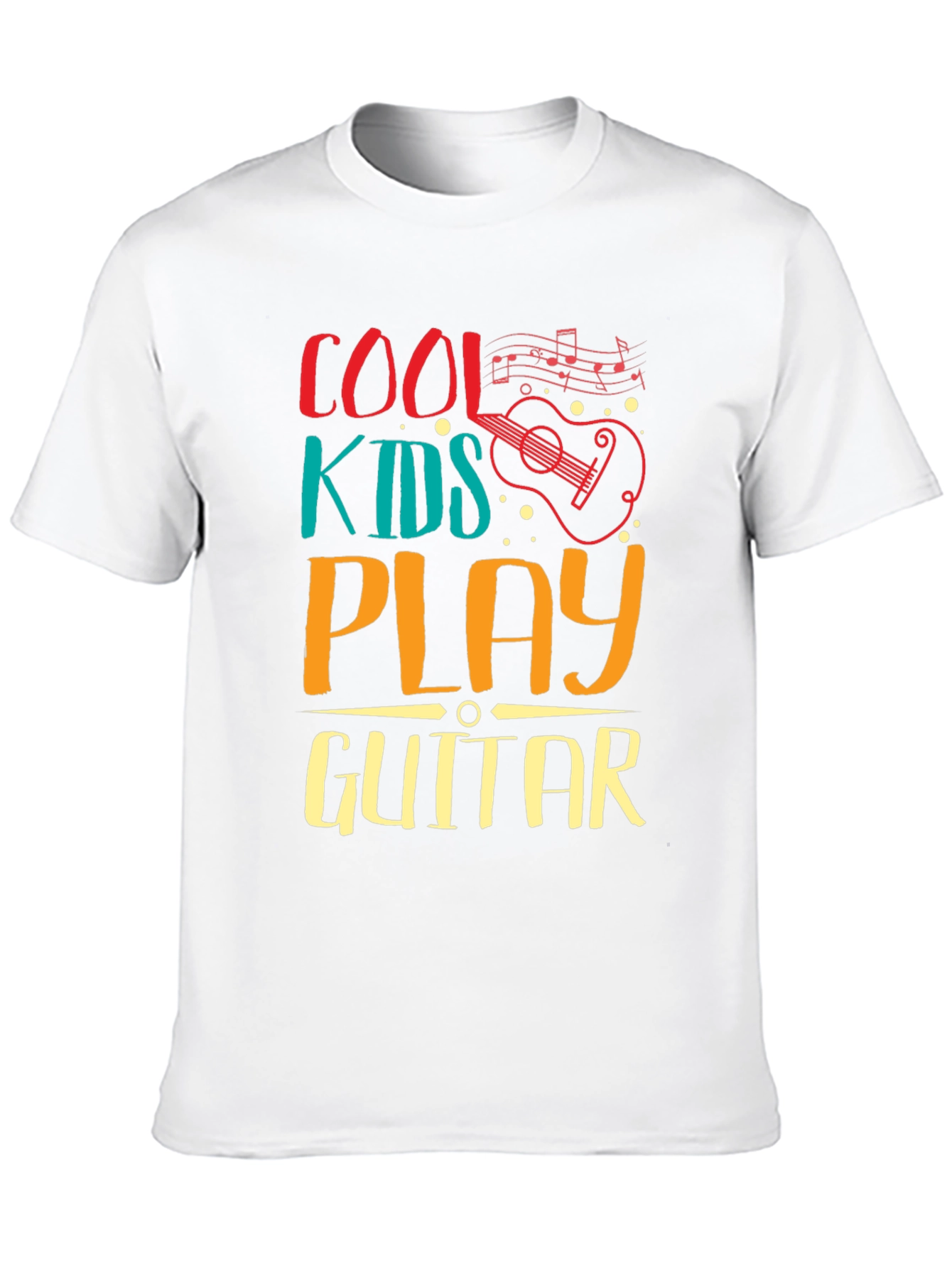 Cool Kids Play Guitar Graphic Tee