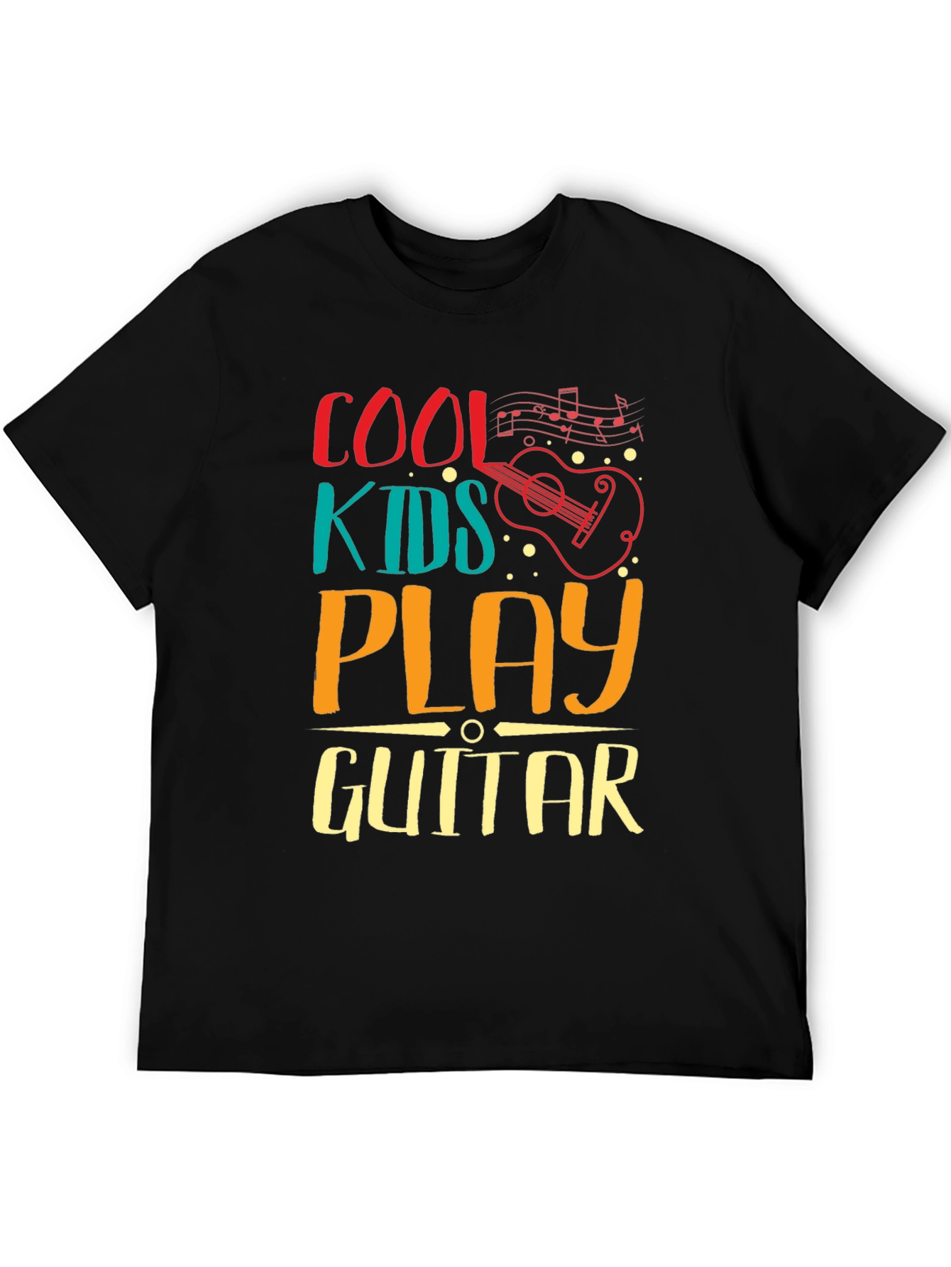 Cool Kids Play Guitar Graphic Tee
